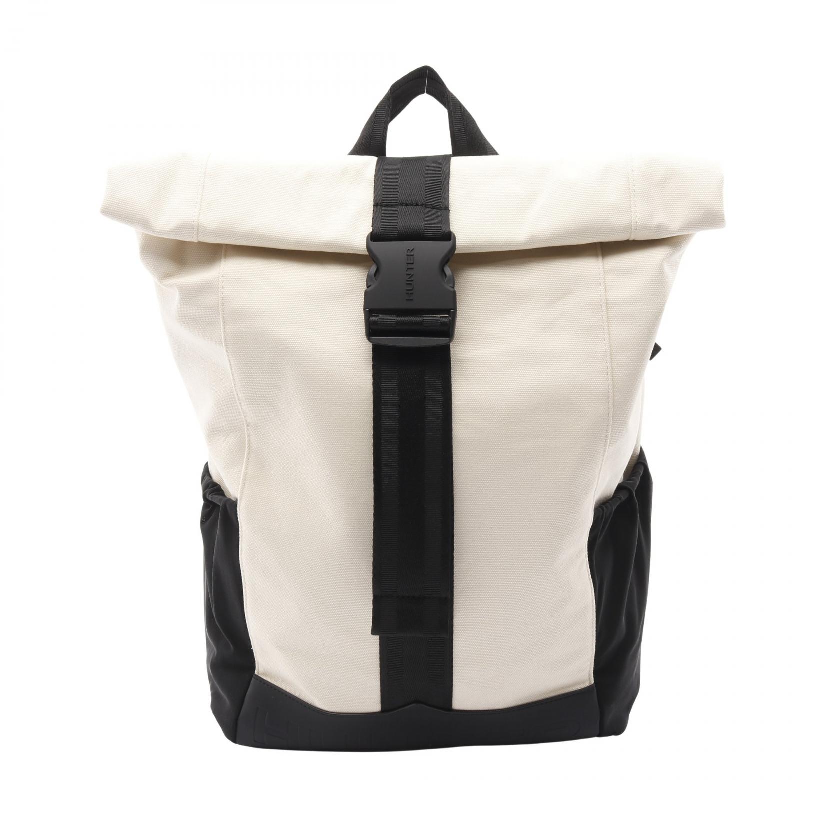 ハンター HUNTER REFINED STITCH CANVAS BACKPACK リファインドステッチキャンバス リュックサック バックパック バッグ キャンバス メンズ レディース アイボリー系 / ブラック系 UBB4012CAA-NTR 【新品】｜BRANDOFF TOKYO