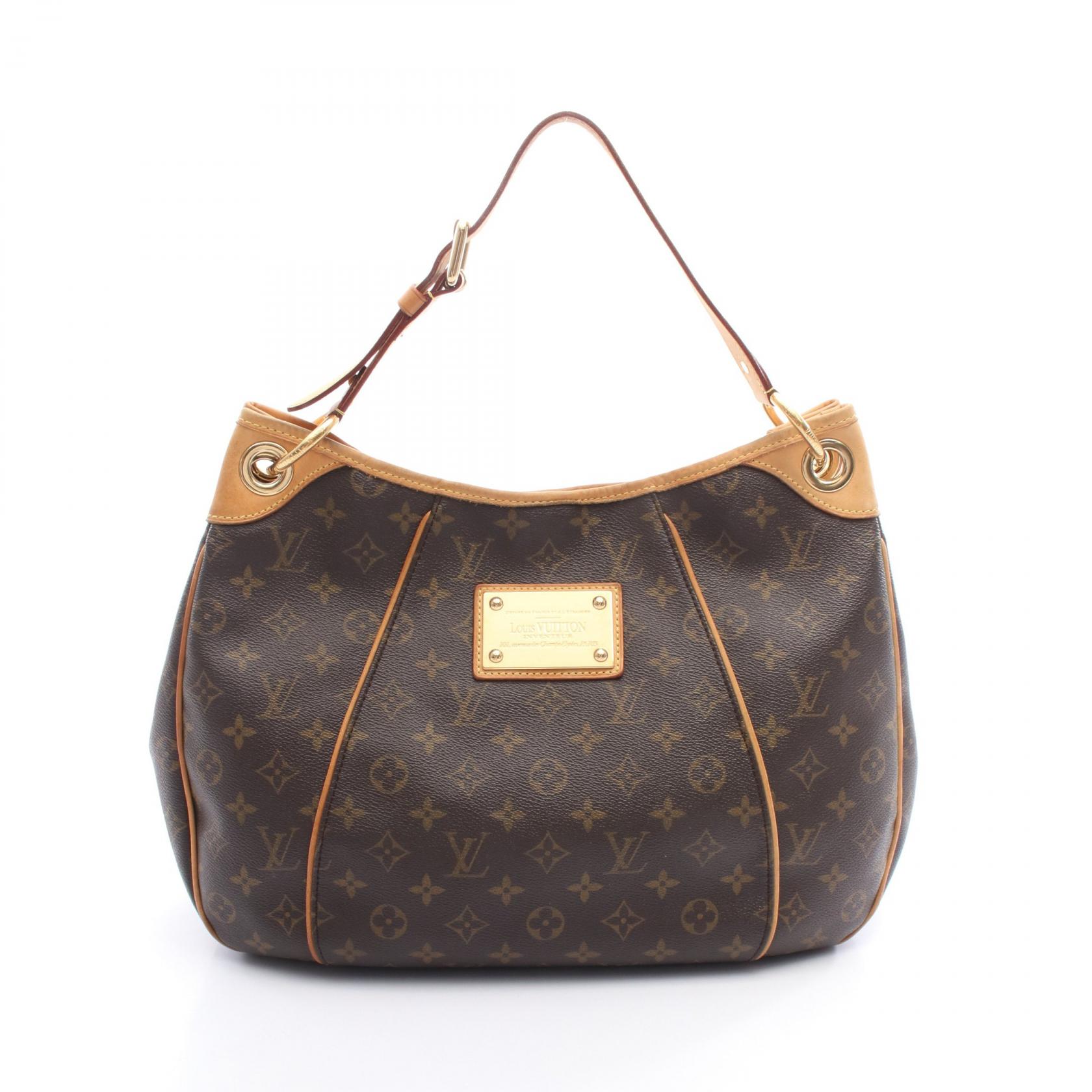 【5千円OFFクーポン対象】ルイ・ヴィトン LOUIS VUITTON ガリエラPM ショルダーバッグ バッグ PVCコーティングキャンバス レザー モノグラム レディース ブラウン系 M56382 【中古】