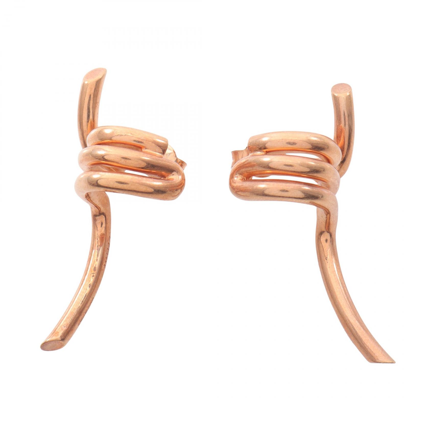 楽天市場】セリーヌ マカダム ダイヤモンド ピアス K18イエロー