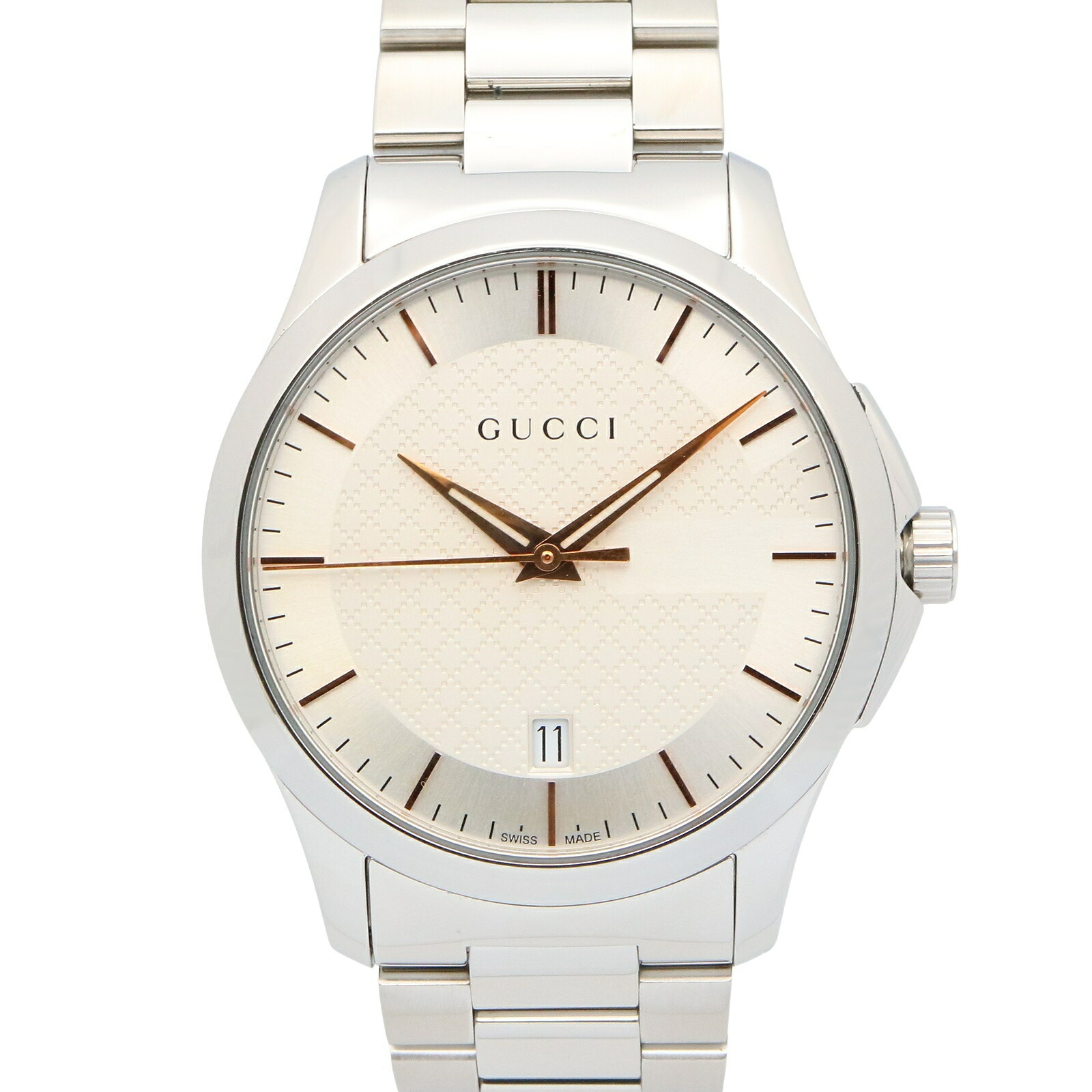 楽天市場】グッチ GUCCI 腕時計 Gコレクション 125.5 3ポイント ダイヤ