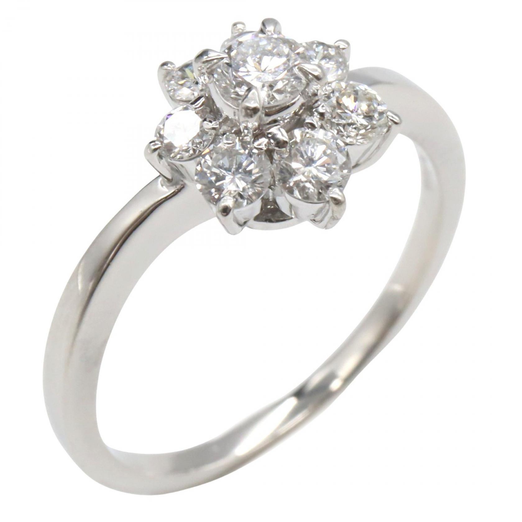 タサキ TASAKI ダイヤ リング リング・指輪 ジュエリー Pt900プラチナ ダイヤモンド レディース シルバー系 / クリア系 【中古】