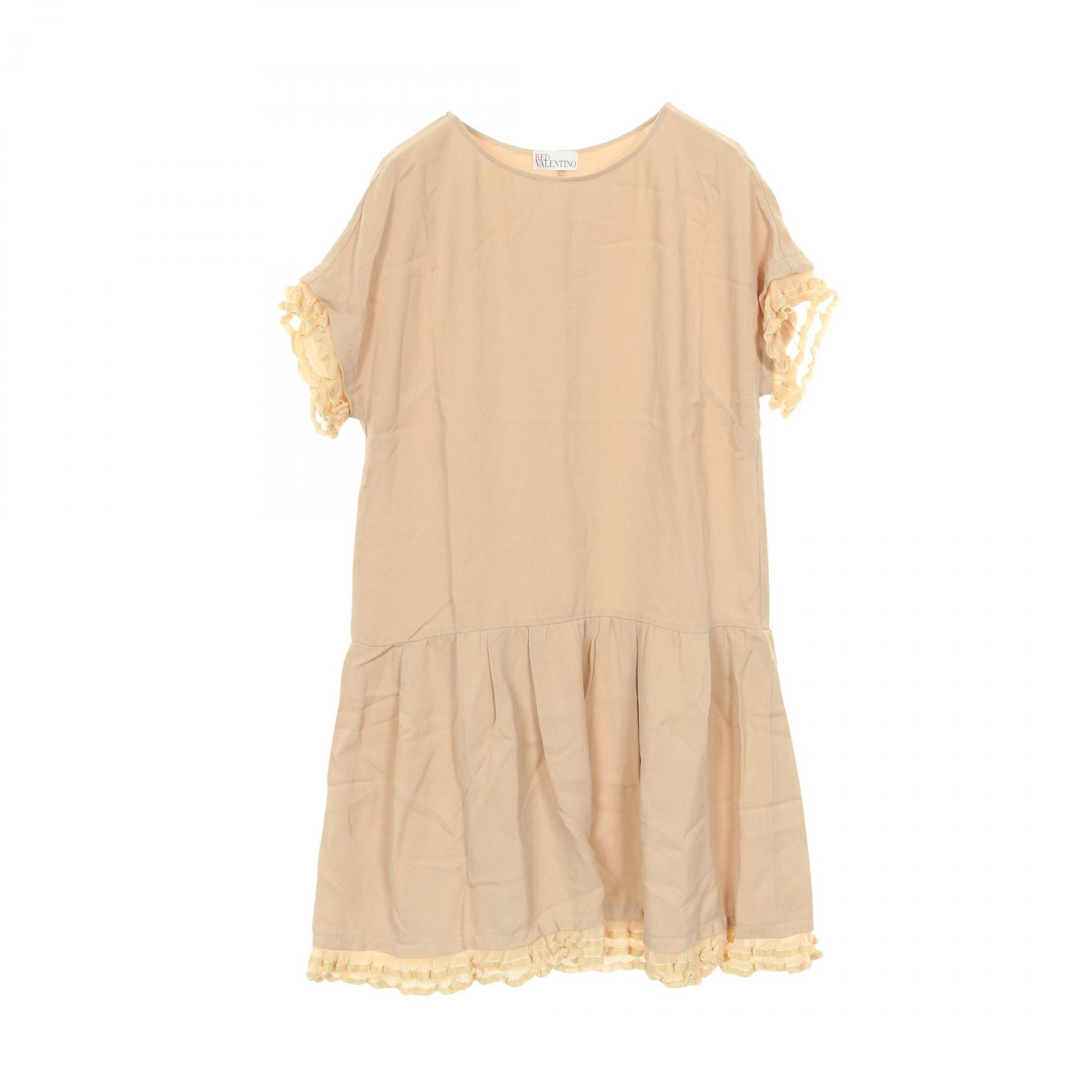 【ポイント5倍｜4/18 0:00～4/20 23:59】レッドヴァレンティノ RED VALENTINO ワンピース 衣料品 トップス レーヨン レディース ピンク系 DROVS9D5-V12048R 【中古】 8,352円