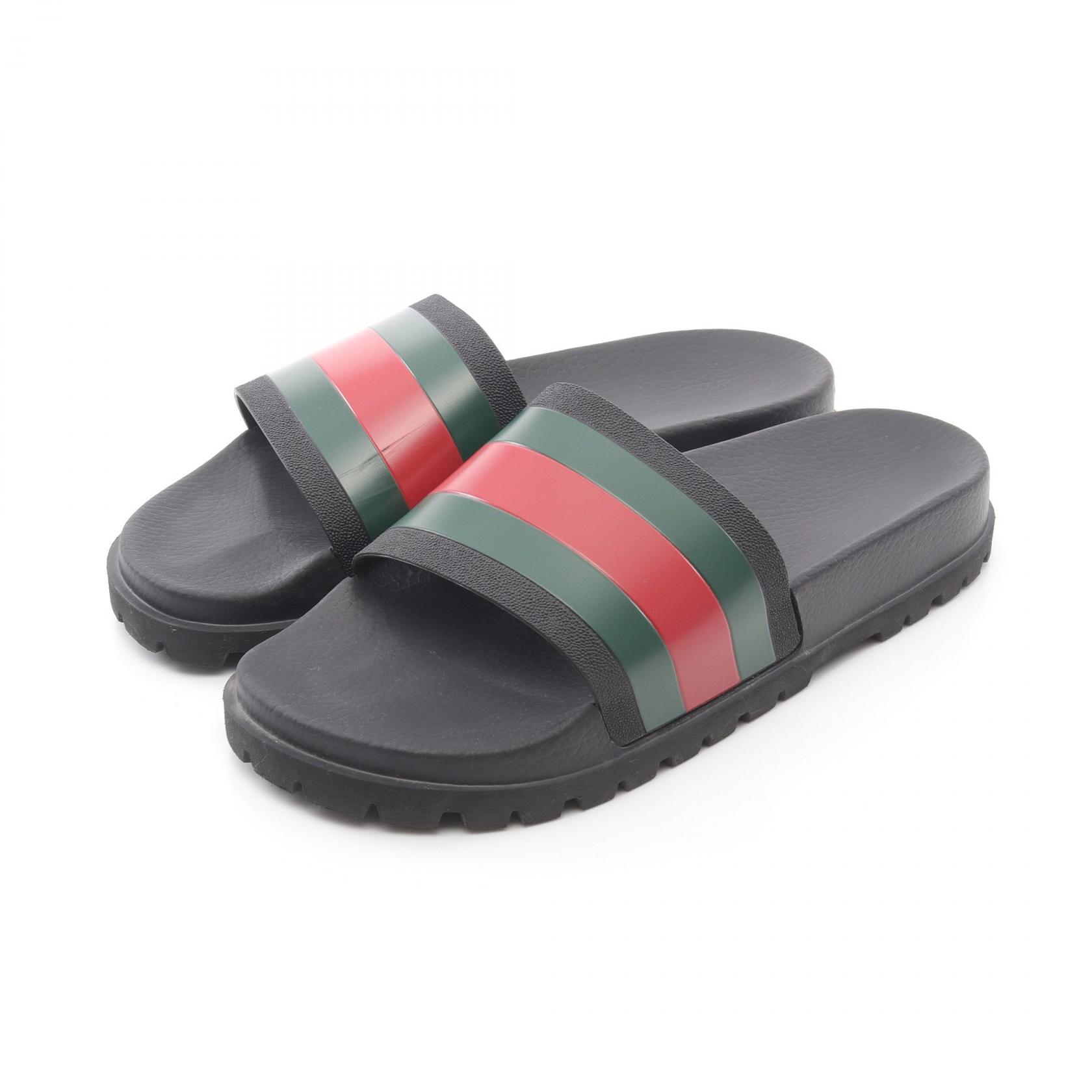 良品】GUCCI グッチ ホースビット 41 金金具 サンダル スリ