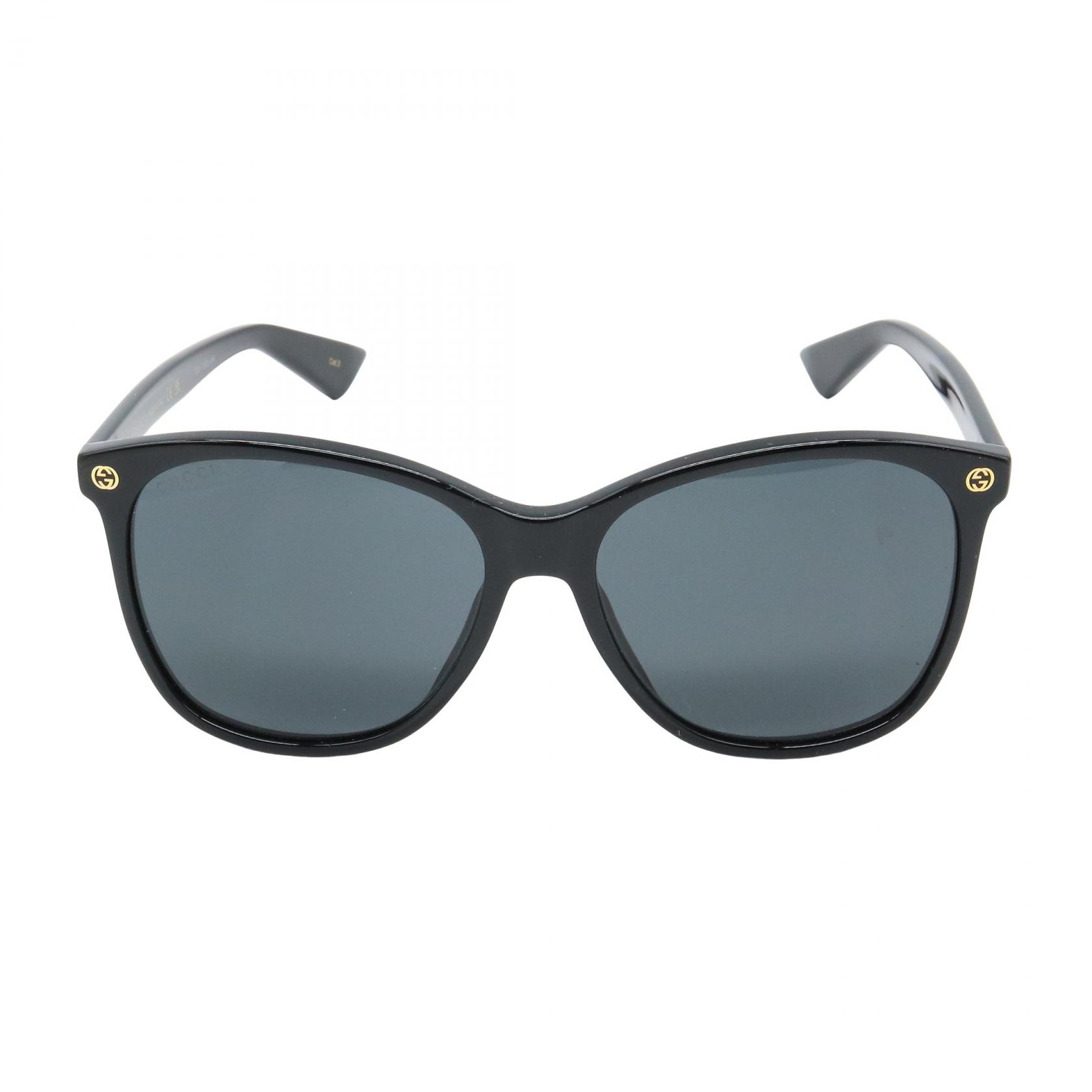 グッチ GUCCI サングラス サングラス 衣料品 プラスチック メンズ レディース ブラック系 0024S 001 【新品】