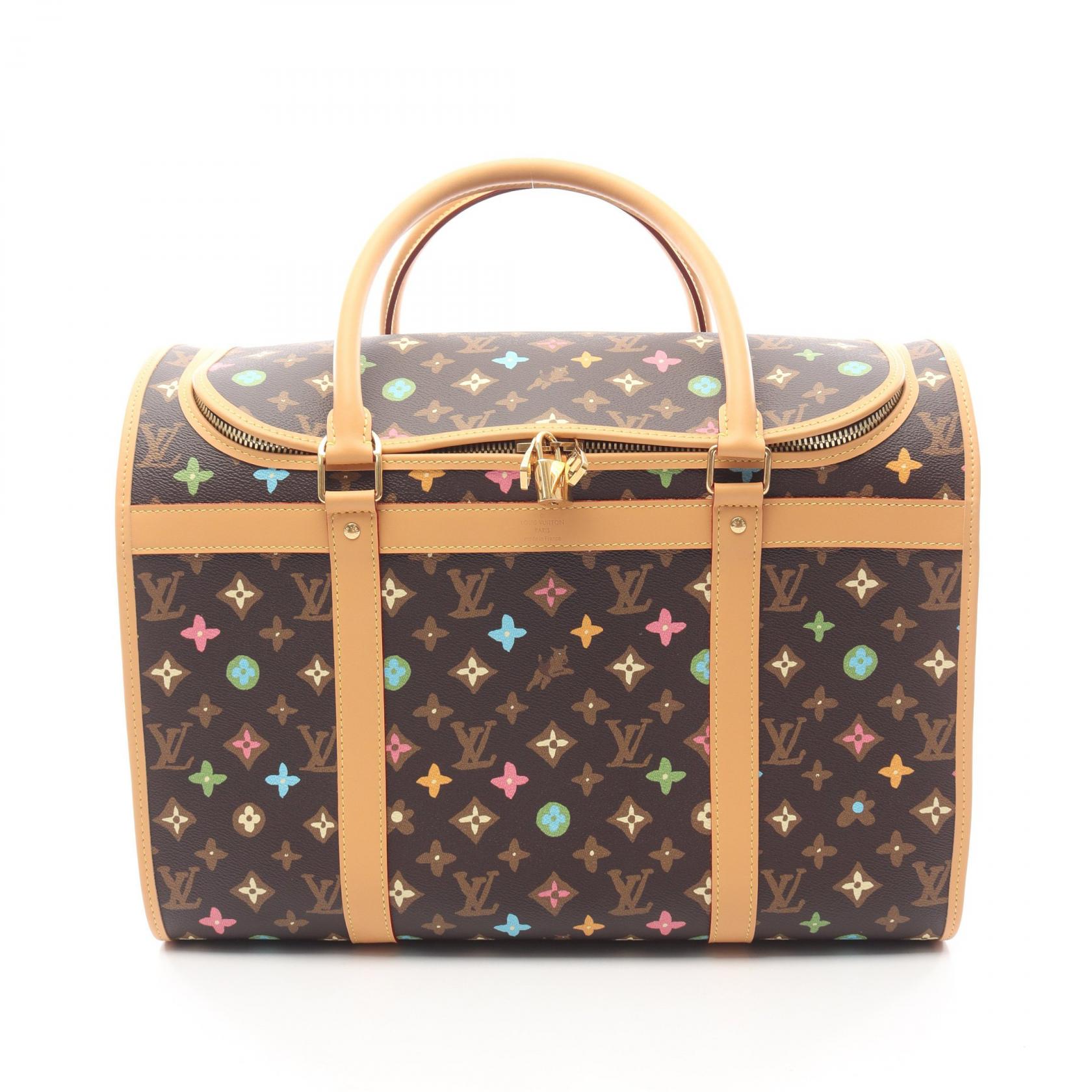≪5%OFFクーポン＆まとめ買い10% ～7/26 9:59〆≫ルイ・ヴィトン LOUIS VUITTON サック シヤンNM ハンドバッグ バッグ PVCコーティングキャンバス レザー メンズ レディース ブラウン系 / マルチカラー M47066 【中古】｜BRANDOFF TOKYO