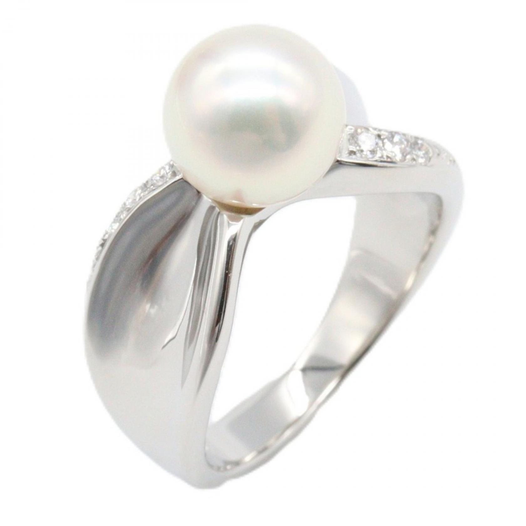 楽天市場】ミキモト MIKIMOTO pt950 プラチナ 8mm 珠 パール 真珠 付