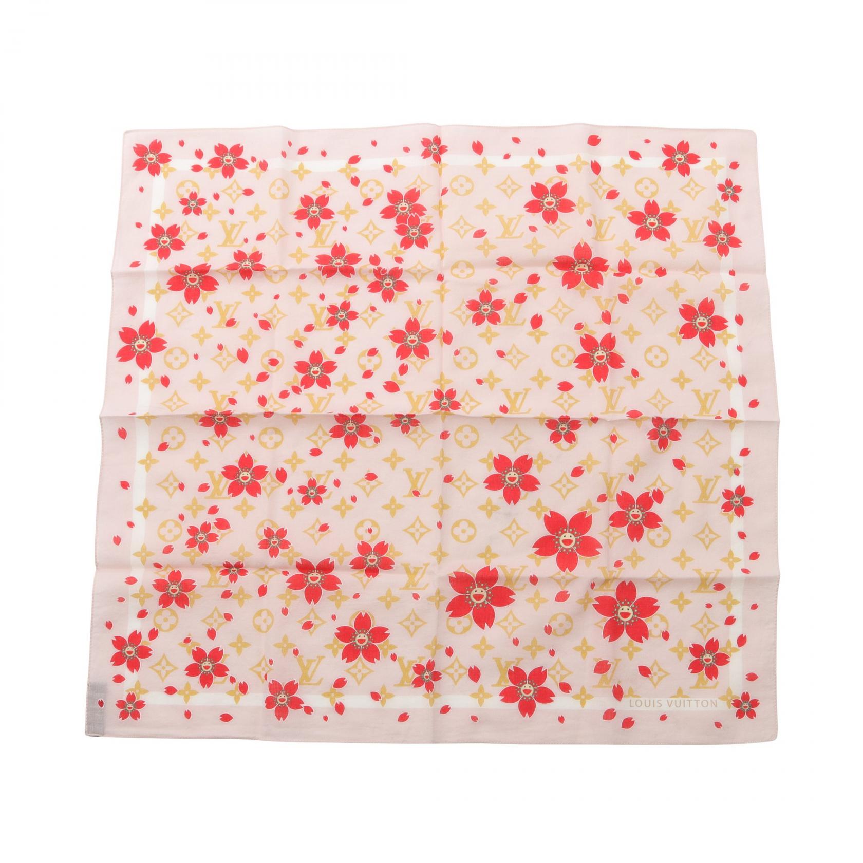 楽天市場】ルイヴィトン スカーフ LOUIS VUITTON LV × 村上隆 カレ70