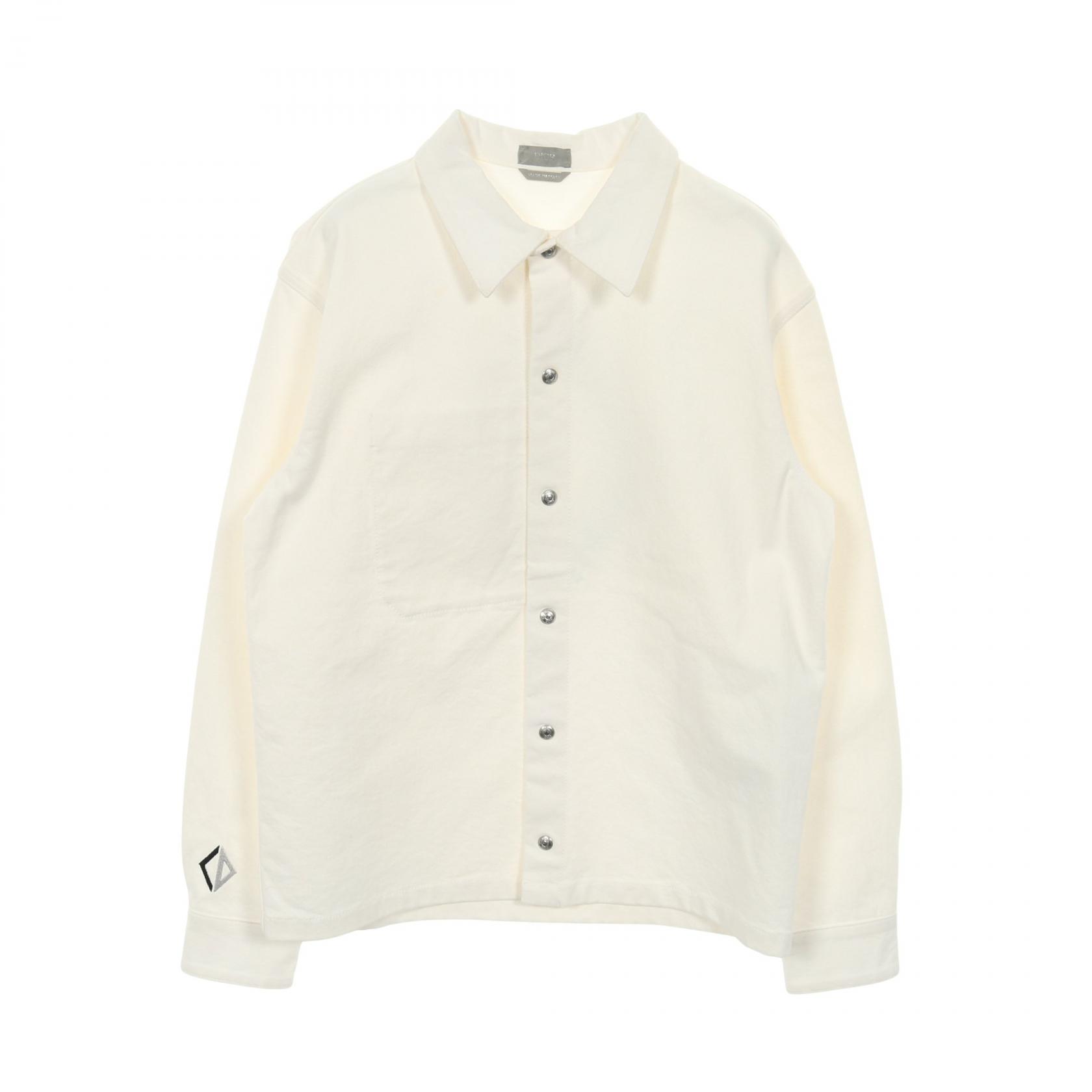 ≪5%OFFクーポン＆まとめ買い10% ～7/26 9:59〆≫ディオール Dior CDダイヤモンド デニムジャケット 衣料品 アウター コットン メンズ ホワイト系 【中古】｜BRANDOFF TOKYO 86,900円