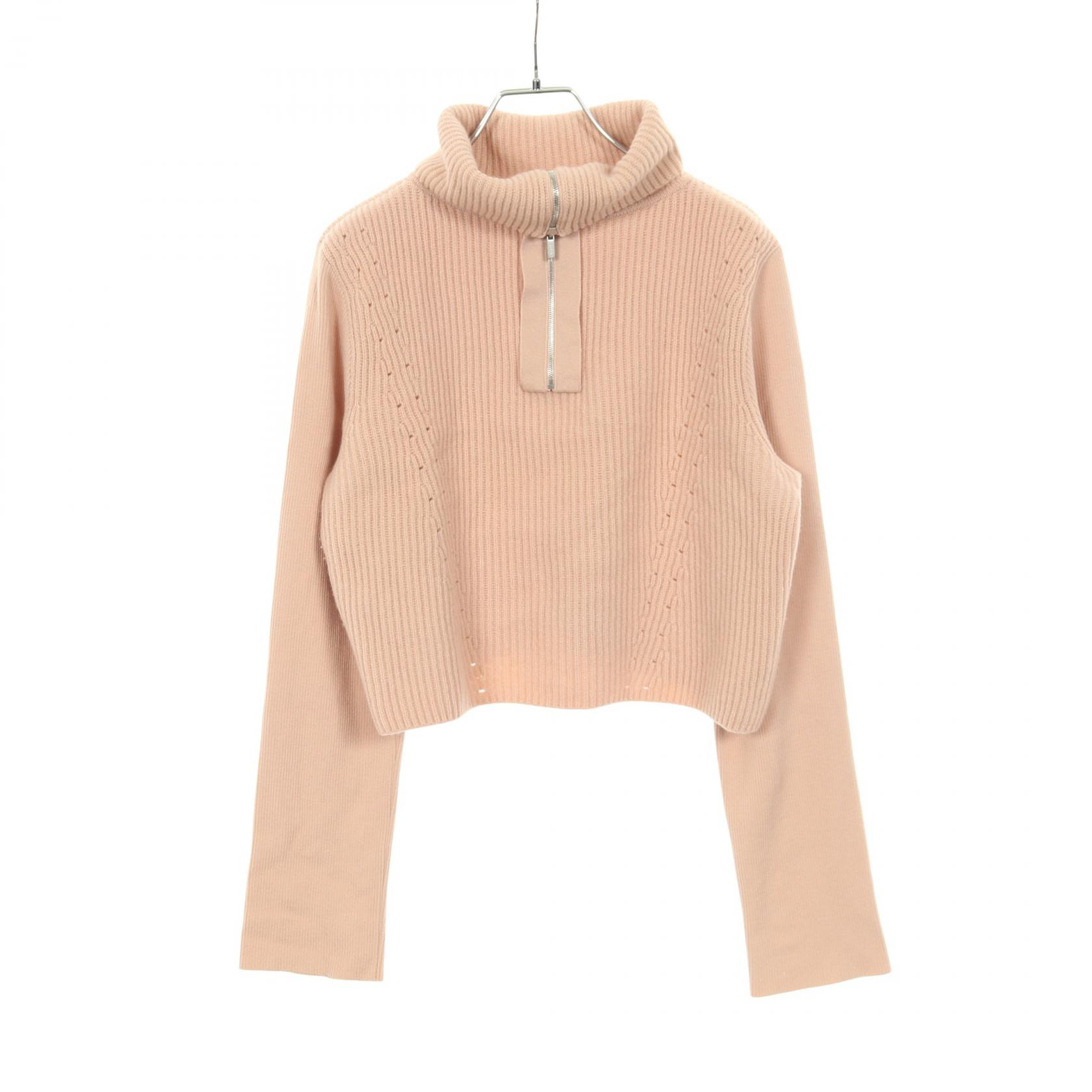 ≪5％OFFクーポン対象＆まとめ買い10%OFF≫フォクシー FOXEY ニット 衣料品 トップス ウール シルク カシミヤ レディース ピンク系 40350 【中古】