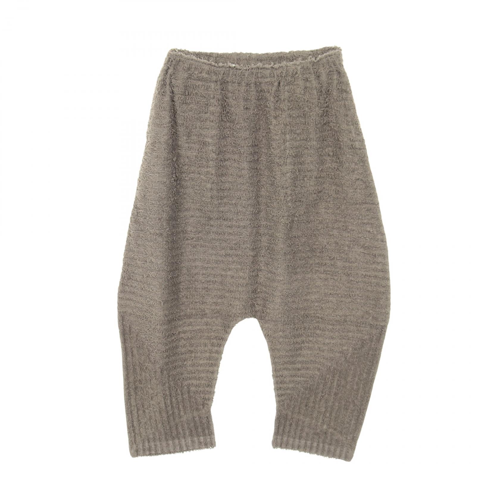 ミー イッセイミヤケ me ISSEY MIYAKE サルエルパンツ 衣料品 ボトムス ポリエステル レディース グレー系 【中古】