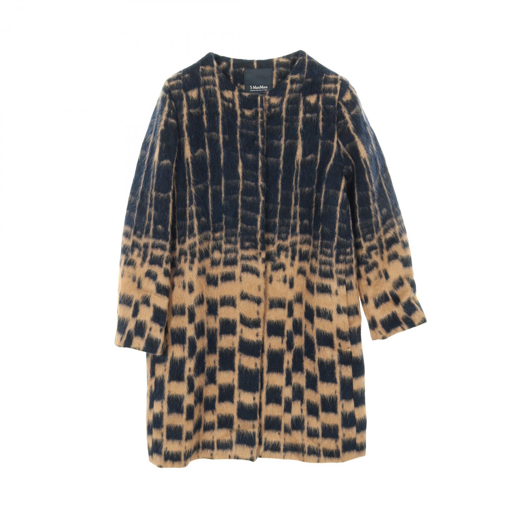 ⭐️S'MaxMaraマックスマーラシャギーコート38 楽天市場】Max Mara マックスマーラ Sエス 国内正規◇アルパカxウール