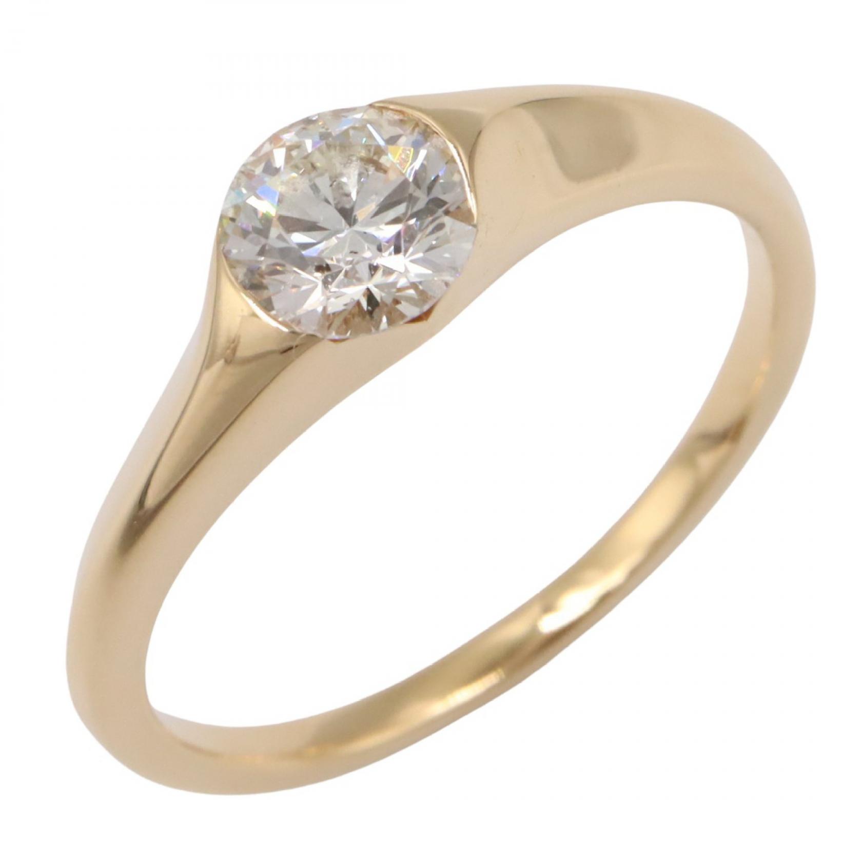 【1万円OFFクーポン対象】ジュエリー JEWELRY ダイヤモンド リング リング・指輪 ジュエリー K18PG（ピンクゴールド） ダイヤモンド レディース ゴールド系 / クリア系 ﾀﾞｲﾔ 3.2g 【中古】