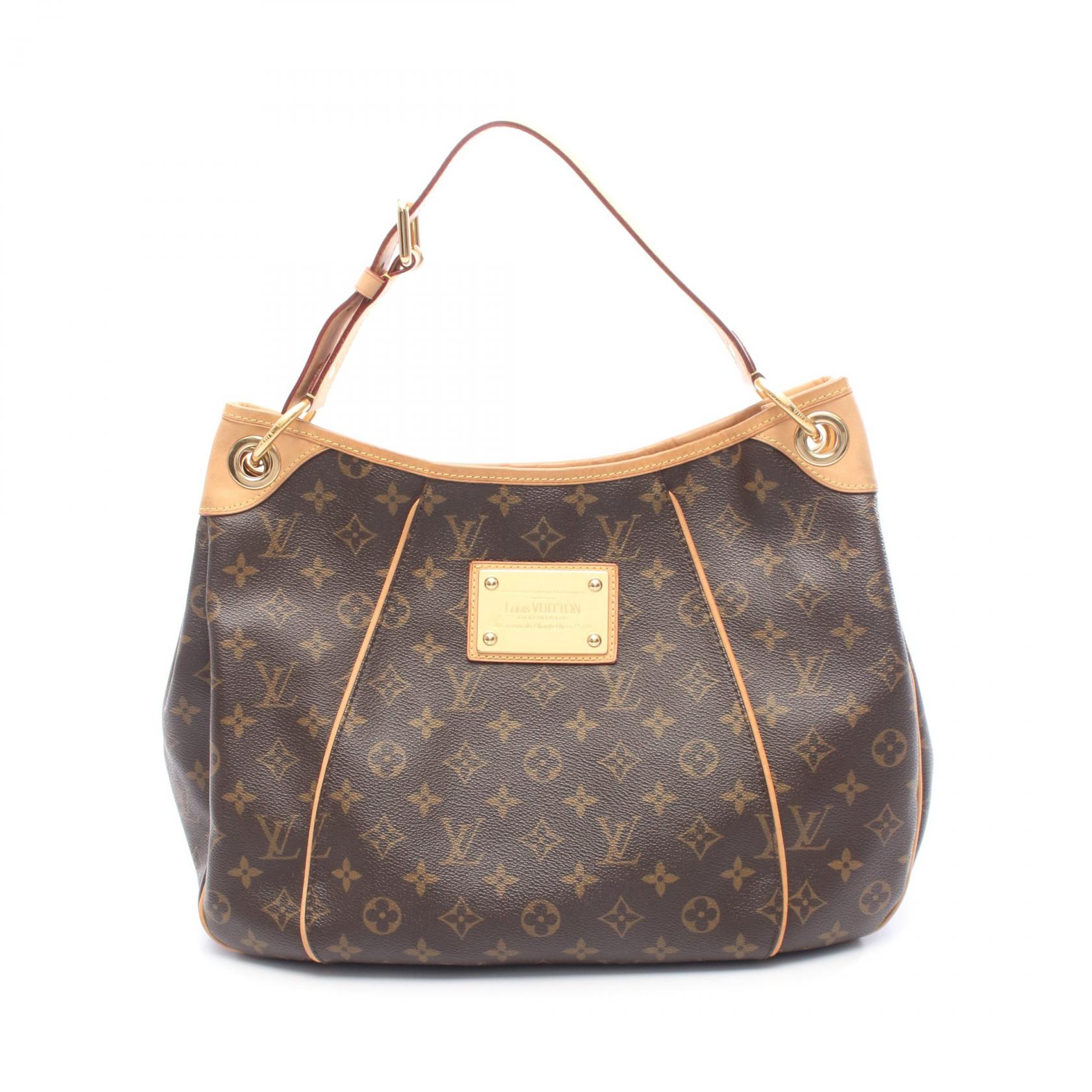 ≪5％OFFクーポン対象＆まとめ買い10%OFF≫ルイ・ヴィトン LOUIS VUITTON ガリエラPM ショルダーバッグ バッグ PVCコーティングキャンバス レザー モノグラム レディース ブラウン系 M56382 【中古】
