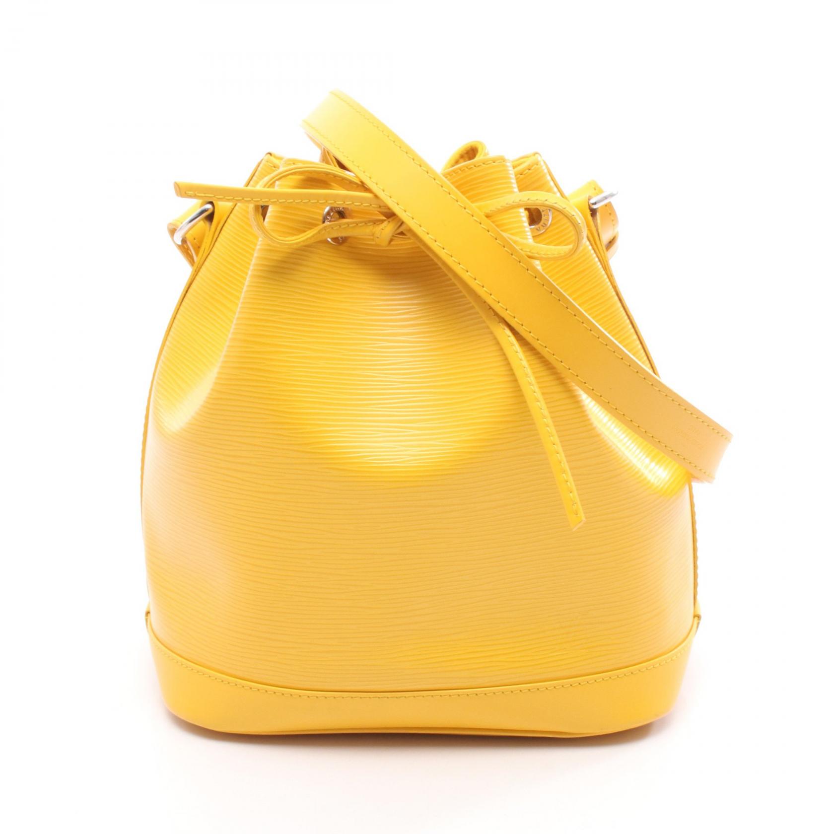 ≪5%OFFクーポン＆まとめ買い10% ～7/26 9:59〆≫ルイ・ヴィトン LOUIS VUITTON ノエBB ショルダーバッグ バッグ レザー エピ レディース イエロー系 M40973 【中古】｜BRANDOFF TOKYO 86,900円