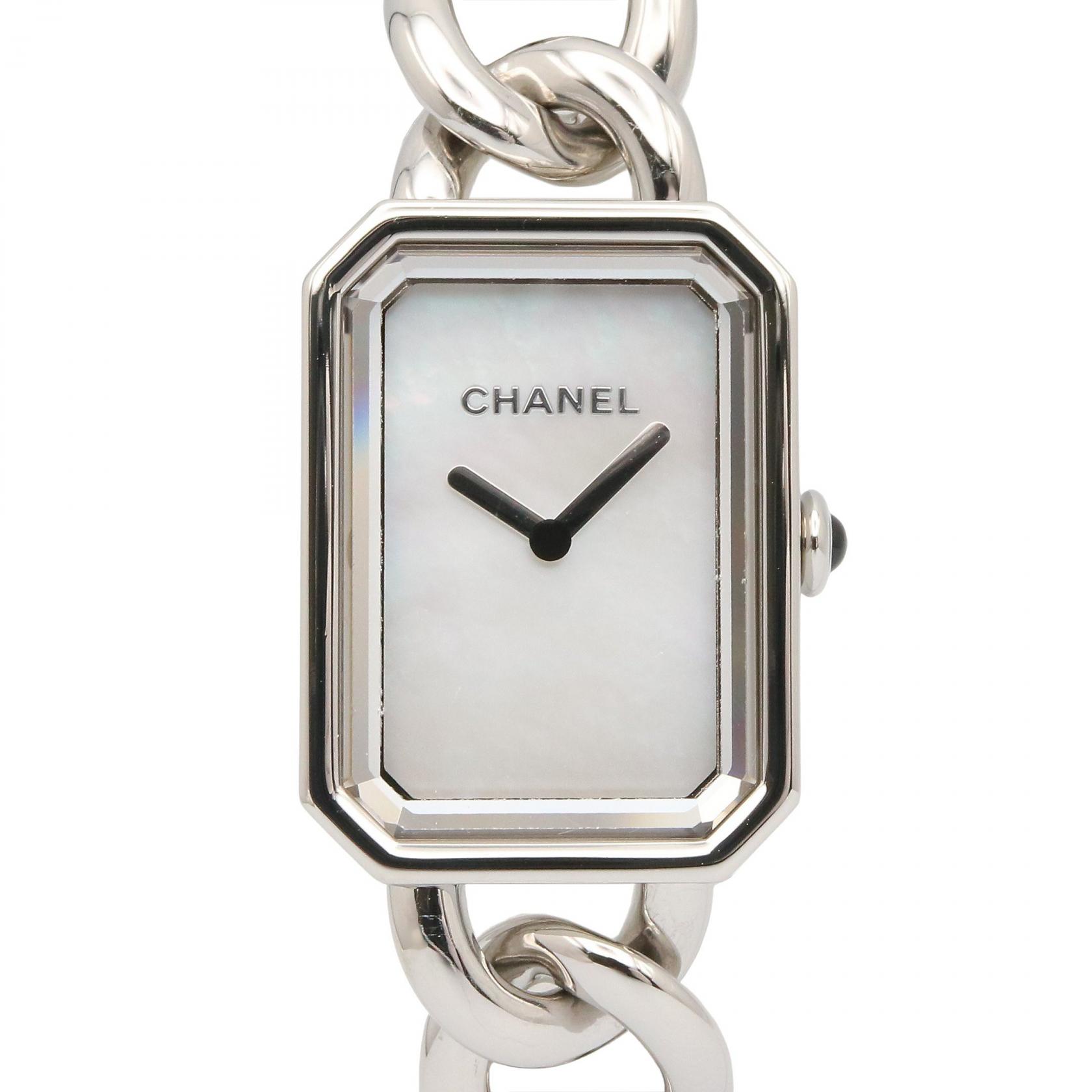 【3万円OFFクーポン対象】シャネル CHANEL プルミエール 腕時計 時計 ステンレススチール レディース ホワイト系 H3251 【中古】