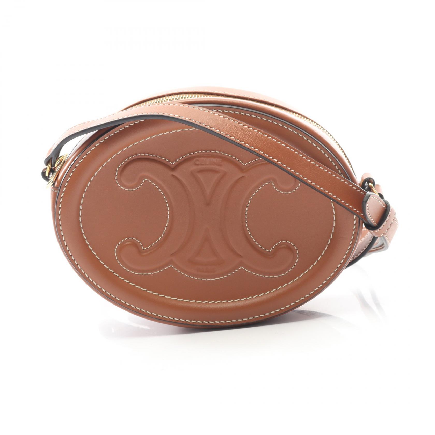 楽天市場】セリーヌ CELINE クロスボディ オーバルパース キュイル