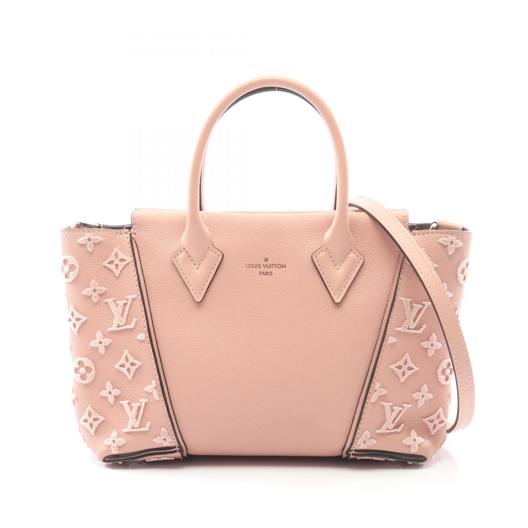 ルイ・ヴィトン LOUIS VUITTON トートW BB モノグラムヴェルール ハンドバッグ バッグ レザー レディース ピンク系 M94639 【中古】