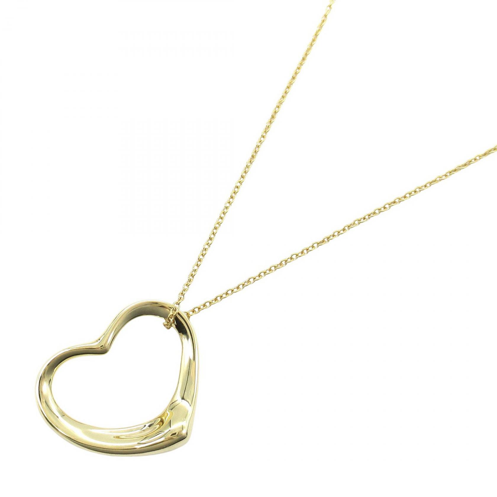 ティファニー TIFFANY＆CO オープンハート ネックレス ネックレス ジュエリー K18（イエローゴールド） レディース ゴールド系 【中古】｜BRANDOFF TOKYO 103,950円