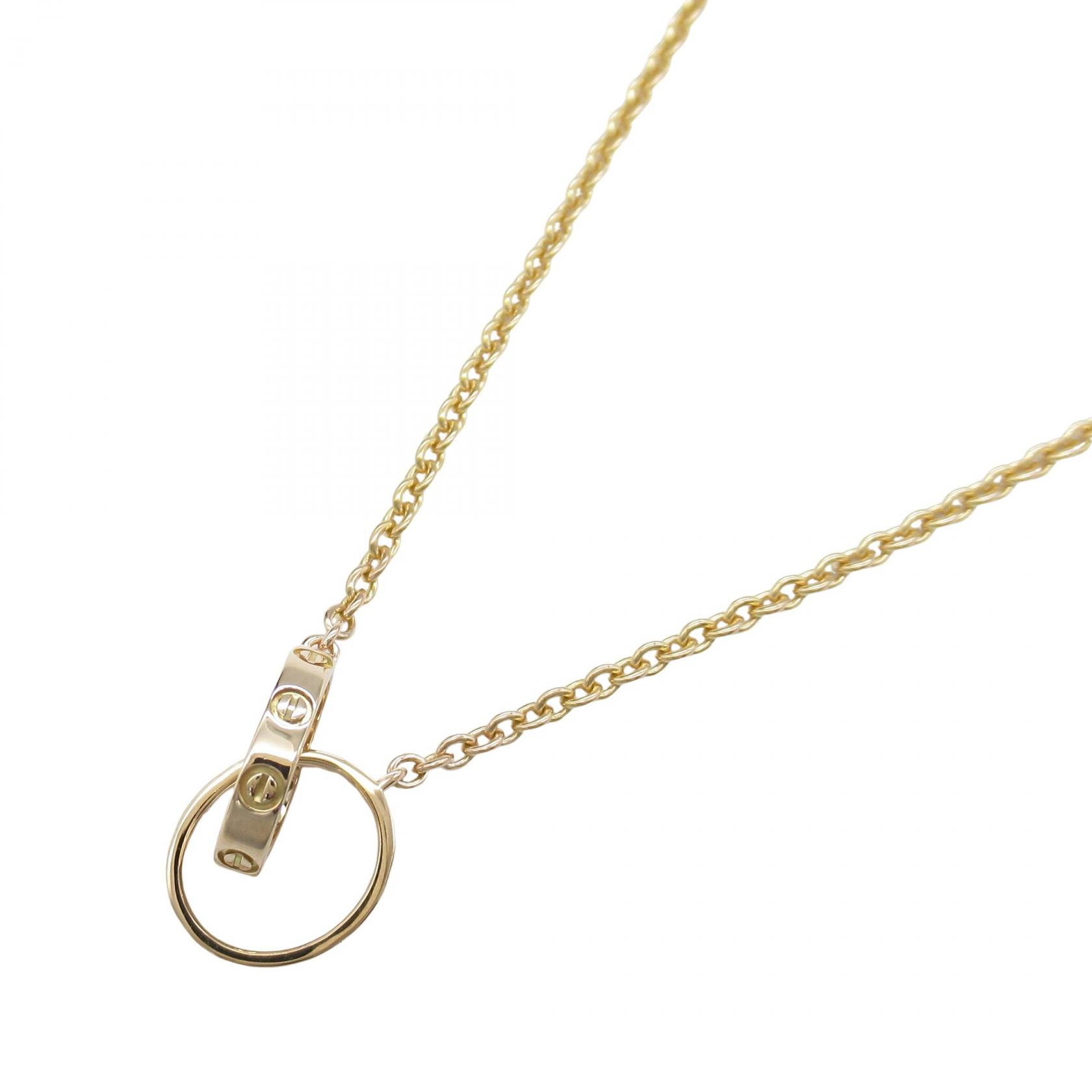 カルティエ CARTIER ベビーラブ ネックレス ネックレス ジュエリー K18PG（ピンクゴールド） レディース ゴールド系 B7212300 【中古】