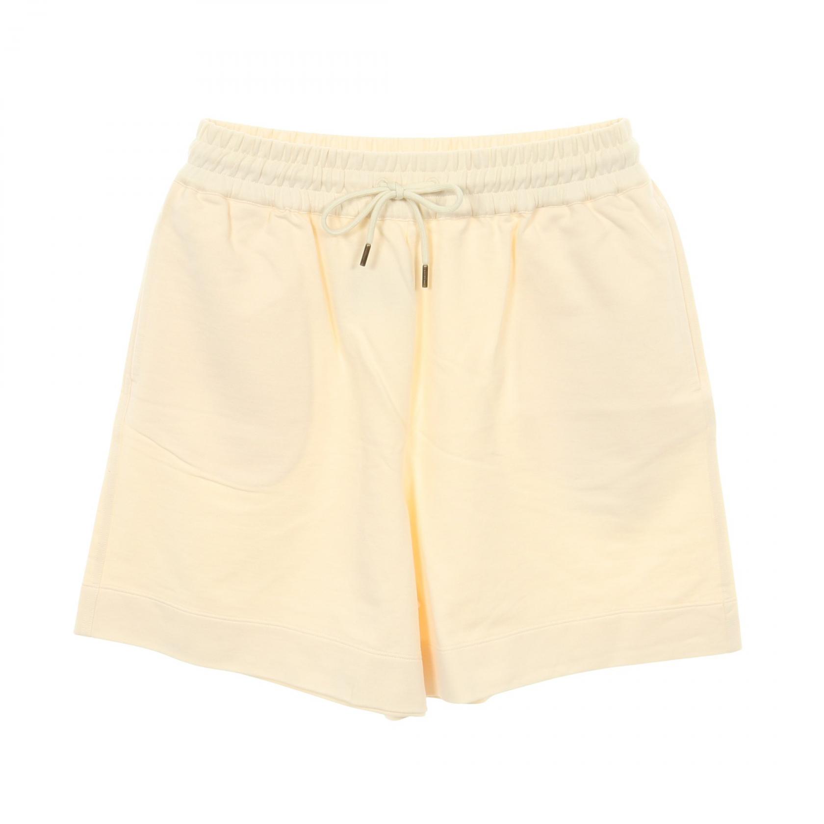 ≪5%OFFクーポン＆まとめ買い10% ～7/26 9:59〆≫モンクレール MONCLER ショートパンツ パンツ 衣料品 ボトムス コットン レディース ホワイト系 K1093 8H00011034S 【新品】｜BRANDOFF TOKYO