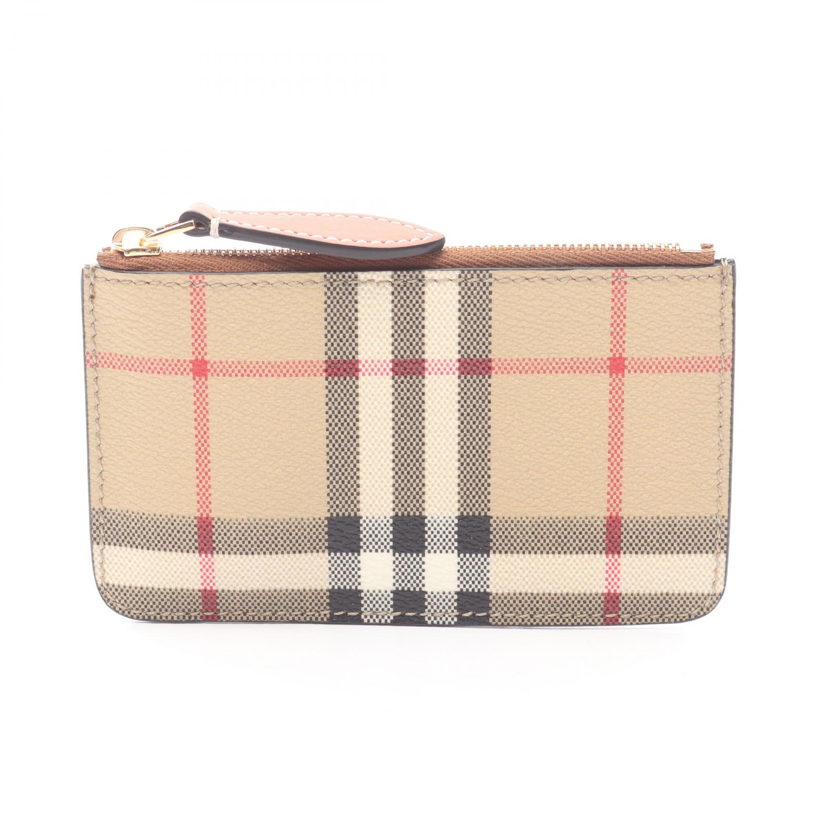 楽天市場】BURBERRY バーバリー CHECK COIN CARD CASE フラグメント
