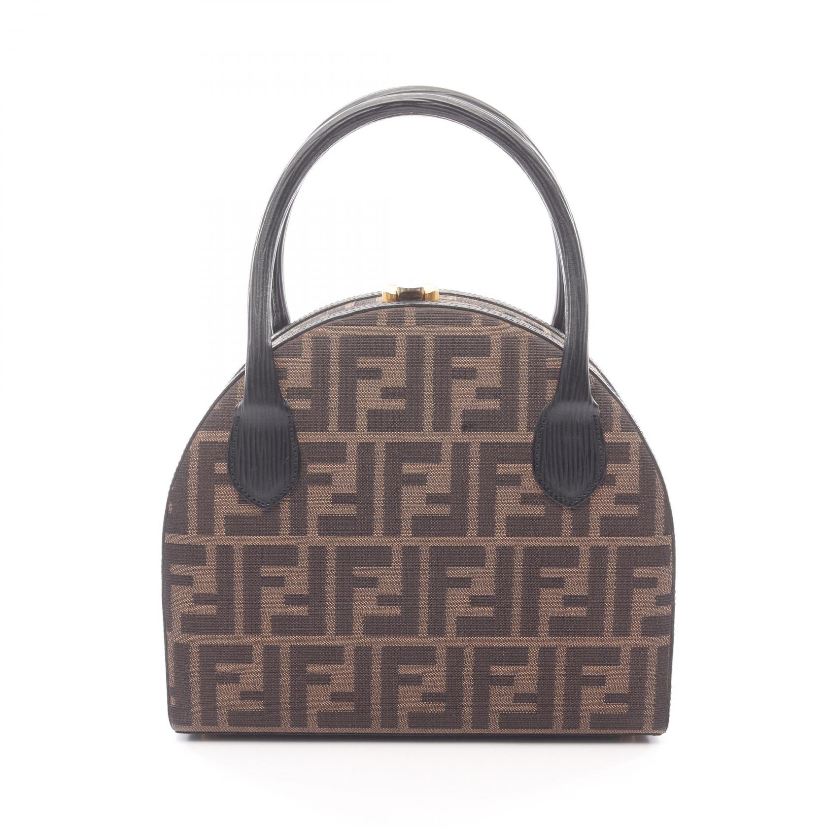 FENDI フェンディ　ブラウン系 楽天市場】FENDI フェンディ ズッカ柄 エトニコ ブラウン キャンバス