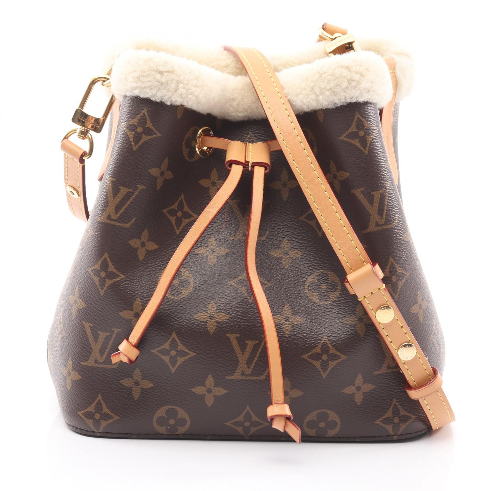 【ポイント5倍｜4/18 0:00～4/20 23:59】ルイ・ヴィトン LOUIS VUITTON ネオノエBB モノグラム ハンドバッグ バッグ PVCコーティングキャンバス レザー レディース ブラウン系 M46319 【中古】