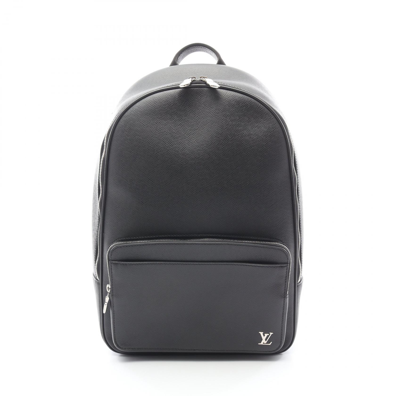 ≪5％OFFクーポン対象＆まとめ買い10%OFF≫ルイ・ヴィトン LOUIS VUITTON アレックス バックパック リュックサック バックパック バッグ レザー タイガ メンズ ブラック系 M30258 【中古】
