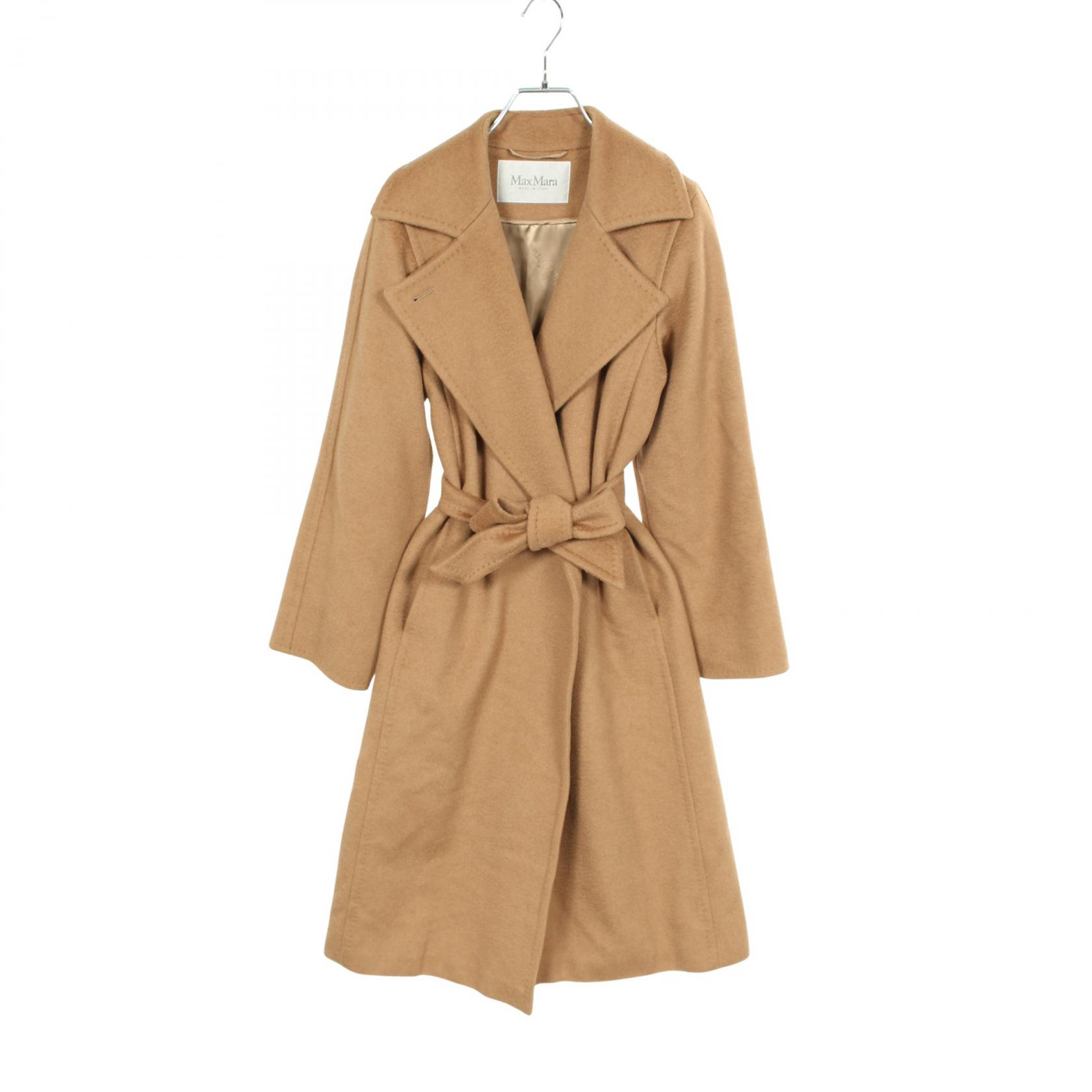 【5千円OFFクーポン対象】マックスマーラ MAX MARA マニュエラ 衣料品 アウター キャメル レディース ブラウン系 10162363 【中古】