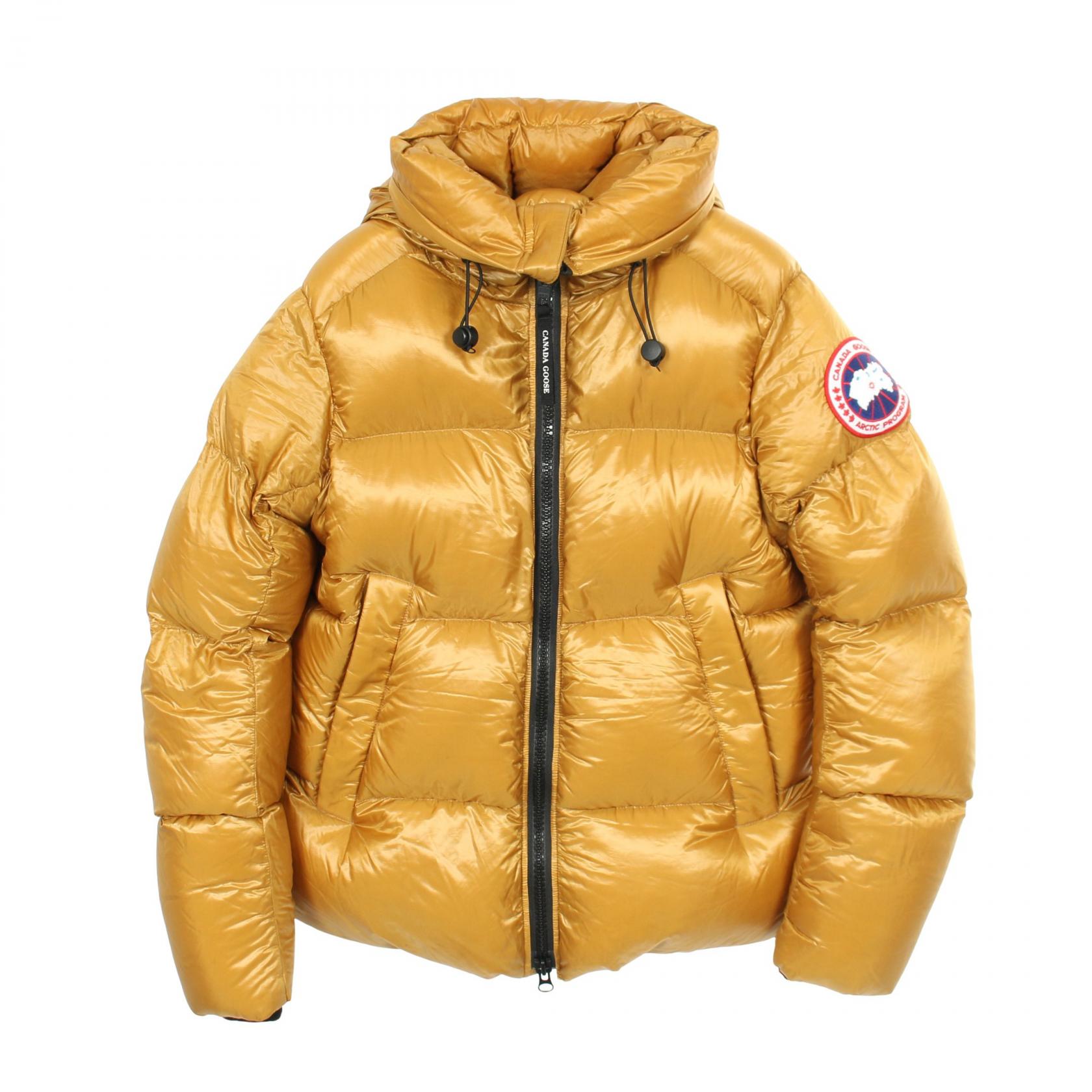 【ポイント5倍｜4/18 0:00～4/20 23:59】カナダグース CANADA GOOSE Crofton Puffer クロフトン パッファー ダウンジャケット 衣料品 アウター ナイロン メンズ ブラウン系 【中古】