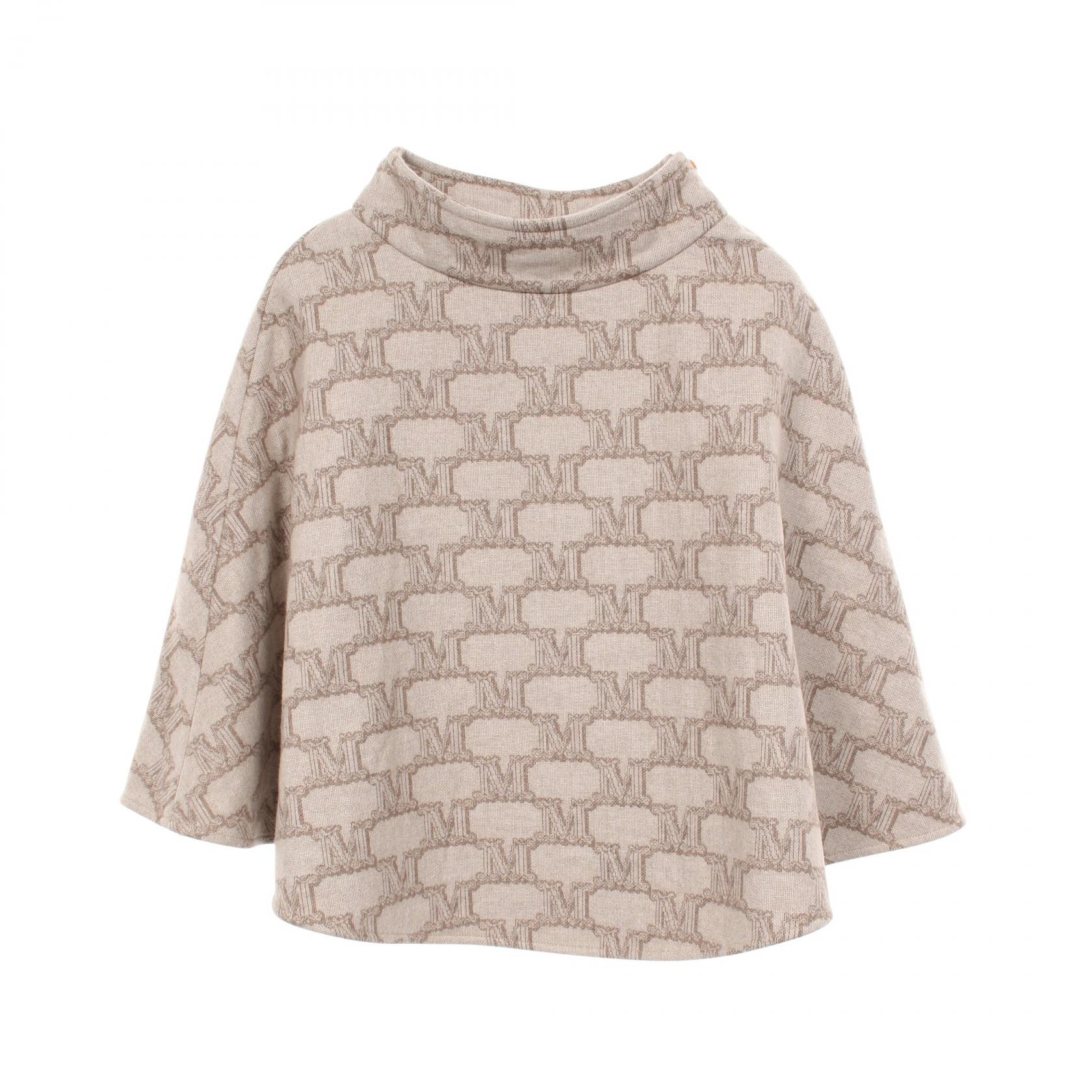 ≪5%OFFクーポン&まとめ買い10% ~7/26 9:59〆≫マックスマーラ MAX MARA ポンチョ 衣料品 アウター カシミヤ ウール レディース ベージュ系 【中古】|BRANDOFF TOKYO