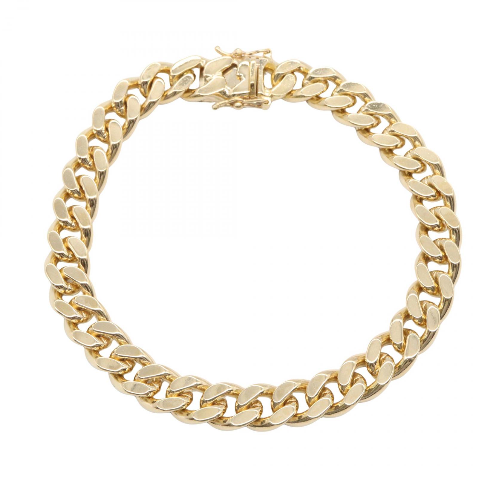 ≪5％OFFクーポン対象＆まとめ買い10%OFF≫ジュエリー JEWELRY 2メンS キヘイ ブレスレット ブレスレット アクセサリー K18（イエローゴールド） メンズ レディース ゴールド系 2ﾒﾝS 50.1g 【中古】