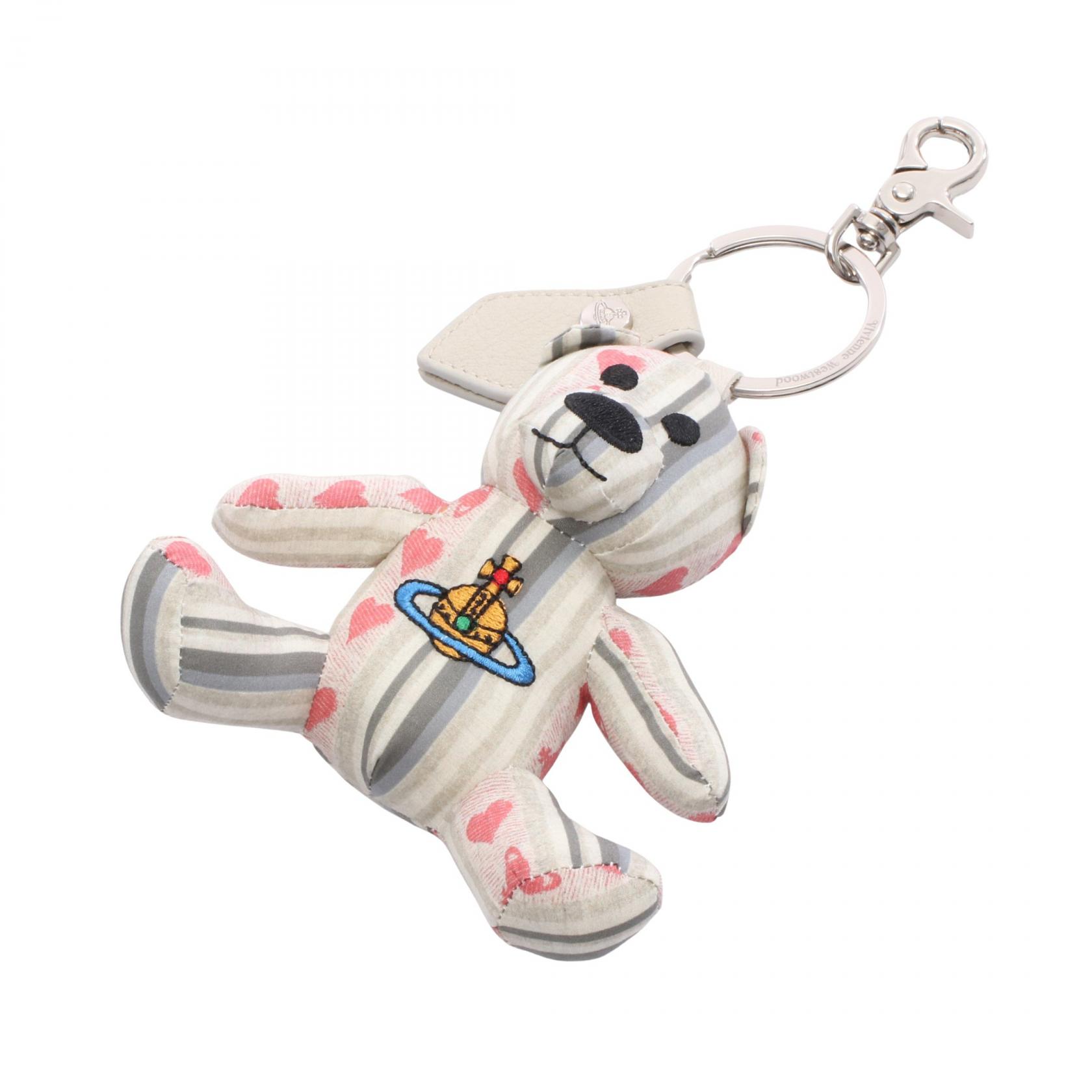 ヴィヴィアンウエストウッド Vivienne Westwood TEDDY BEAR キーホルダー アクセサリー ファブリック レディース グリーン系 / ピンク系 / マルチカラー 82120005UW016OO306 【新品】 27,300円