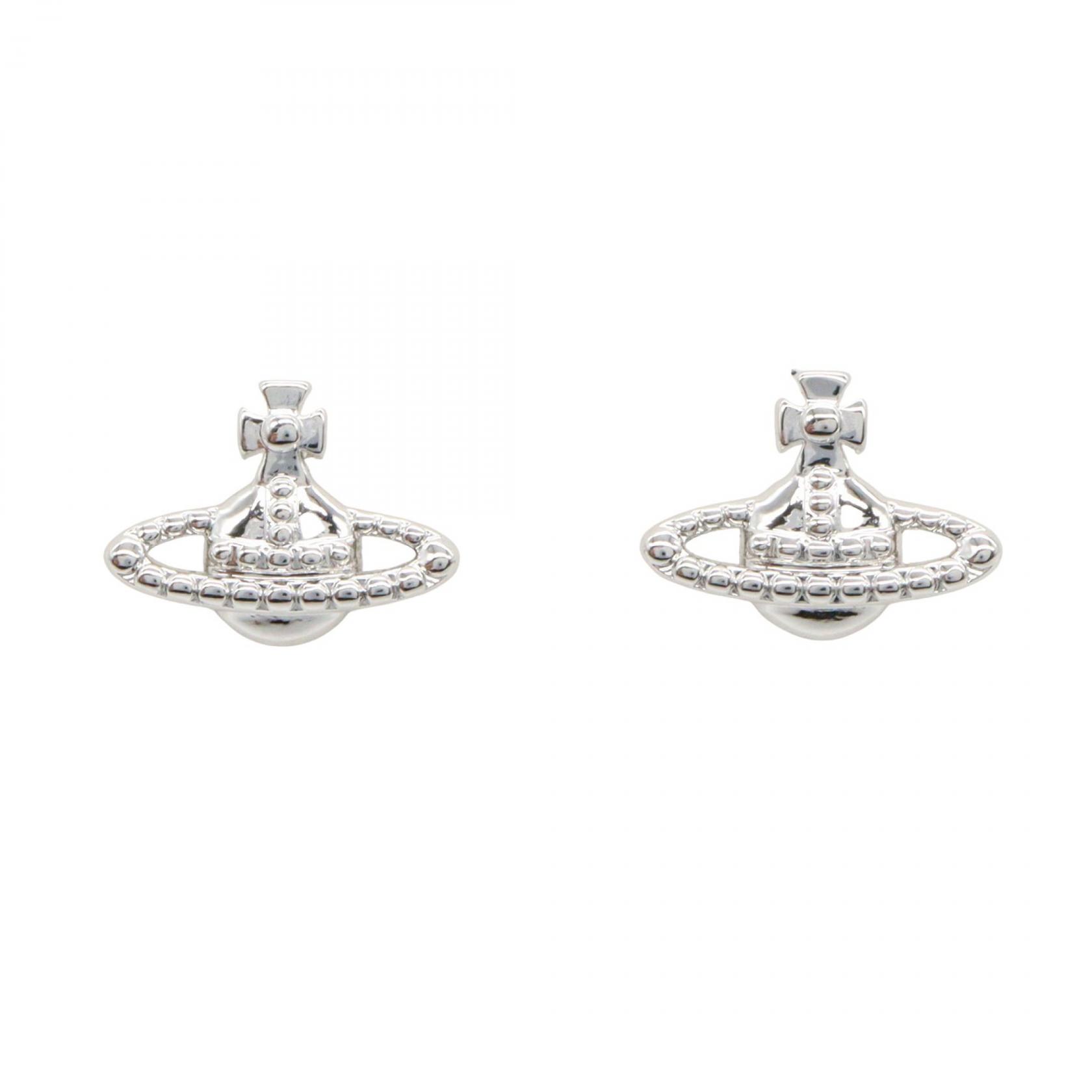 ≪5％OFFクーポン対象＆まとめ買い10%OFF≫ヴィヴィアンウエストウッド Vivienne Westwood ピアス ピアス ジュエリー 真鍮 メンズ レディース シルバー系 62010015/02P019 【新品】