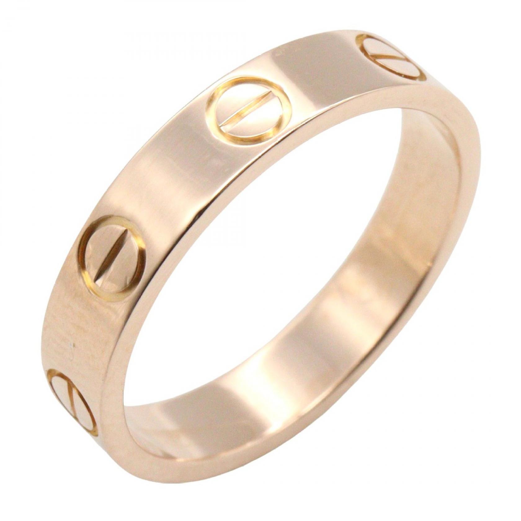 カルティエ CARTIER ミニラブリング リング・指輪 ジュエリー K18PG（ピンクゴールド） メンズ レディース ゴールド系 B4085249 【中古】
