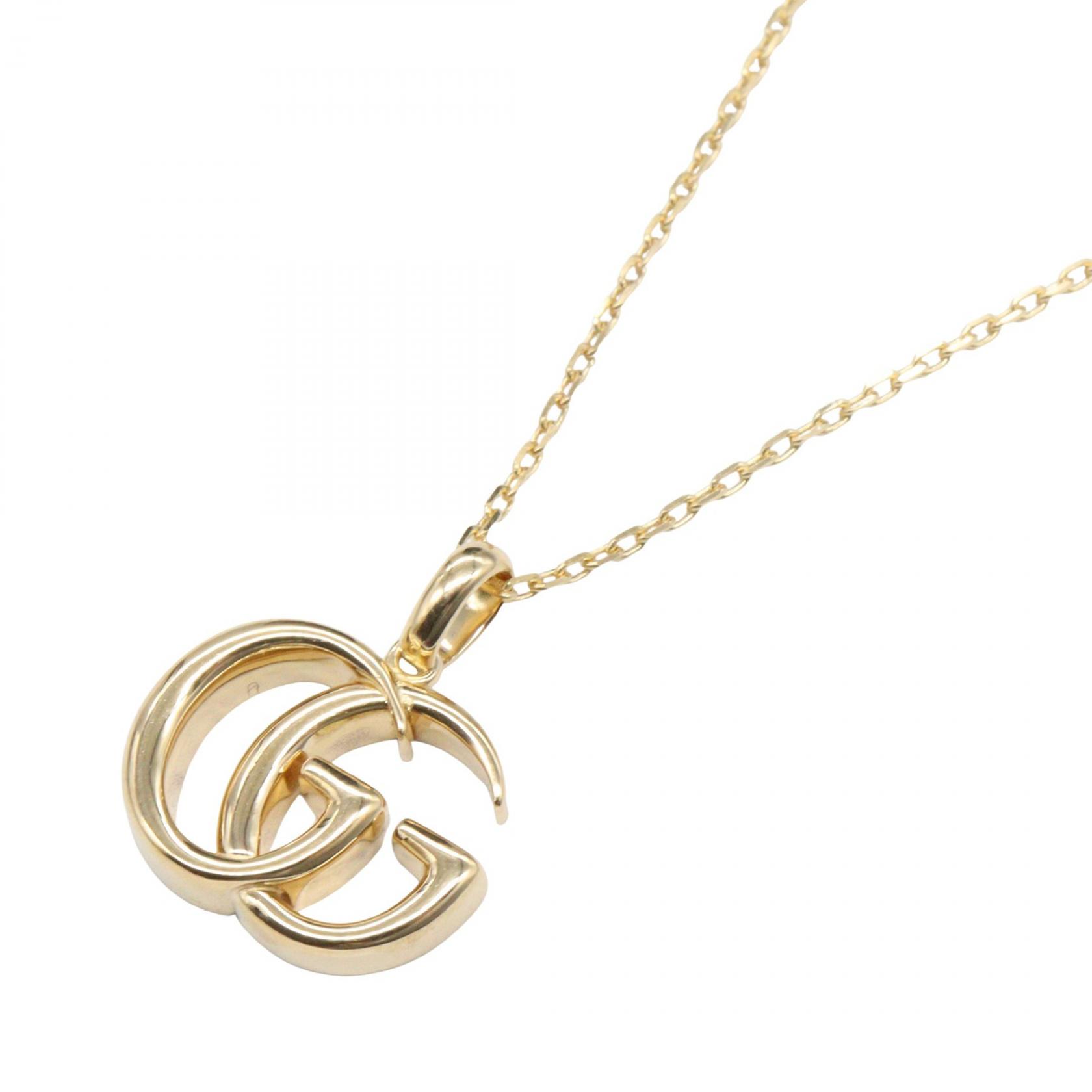 【1万円OFFクーポン対象】グッチ GUCCI GGランニング ネックレス ネックレス ジュエリー K18（イエローゴールド） メンズ レディース ゴールド系 【中古】