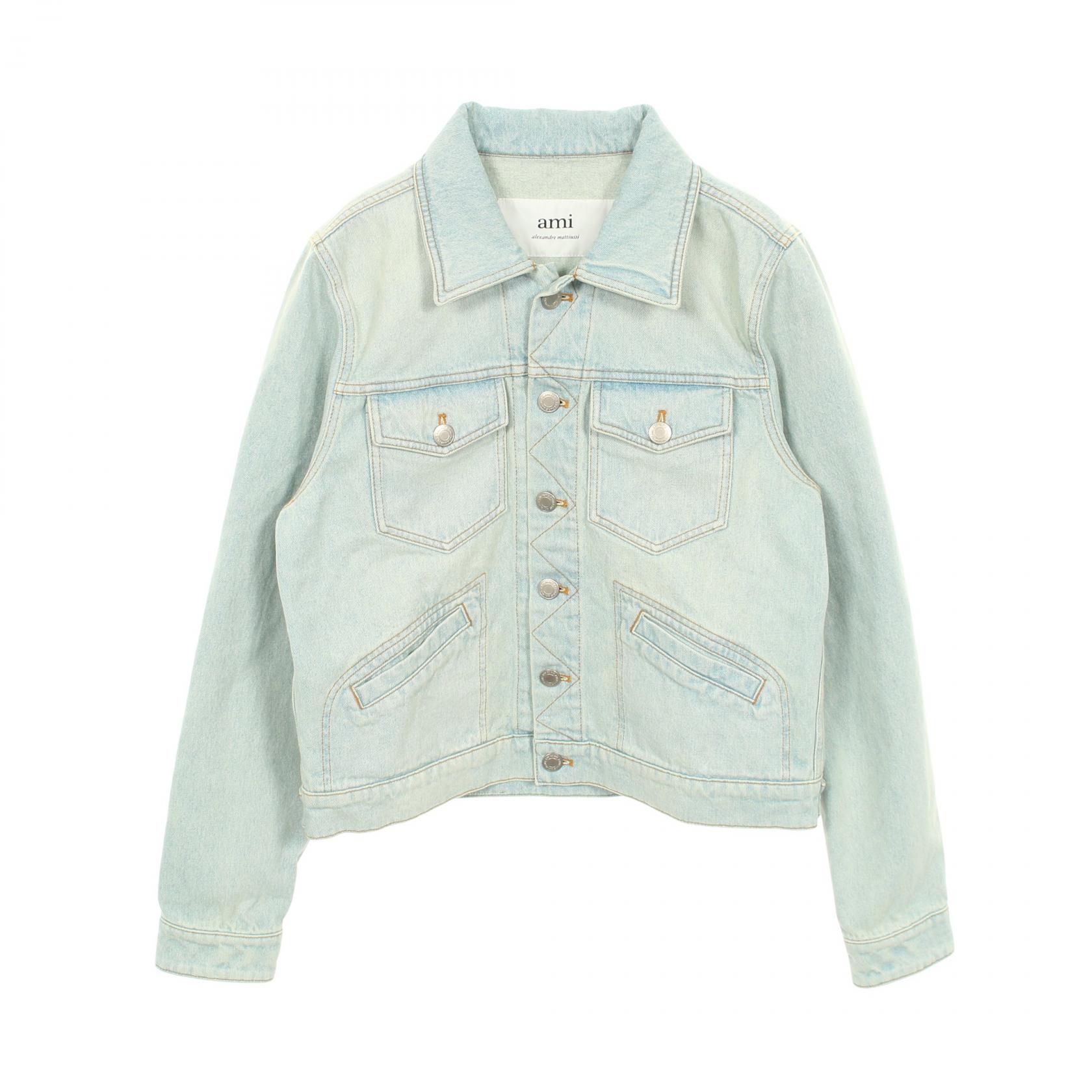 楽天市場】ami paris アミパリス デニムジャケット TRUCKER DENIM