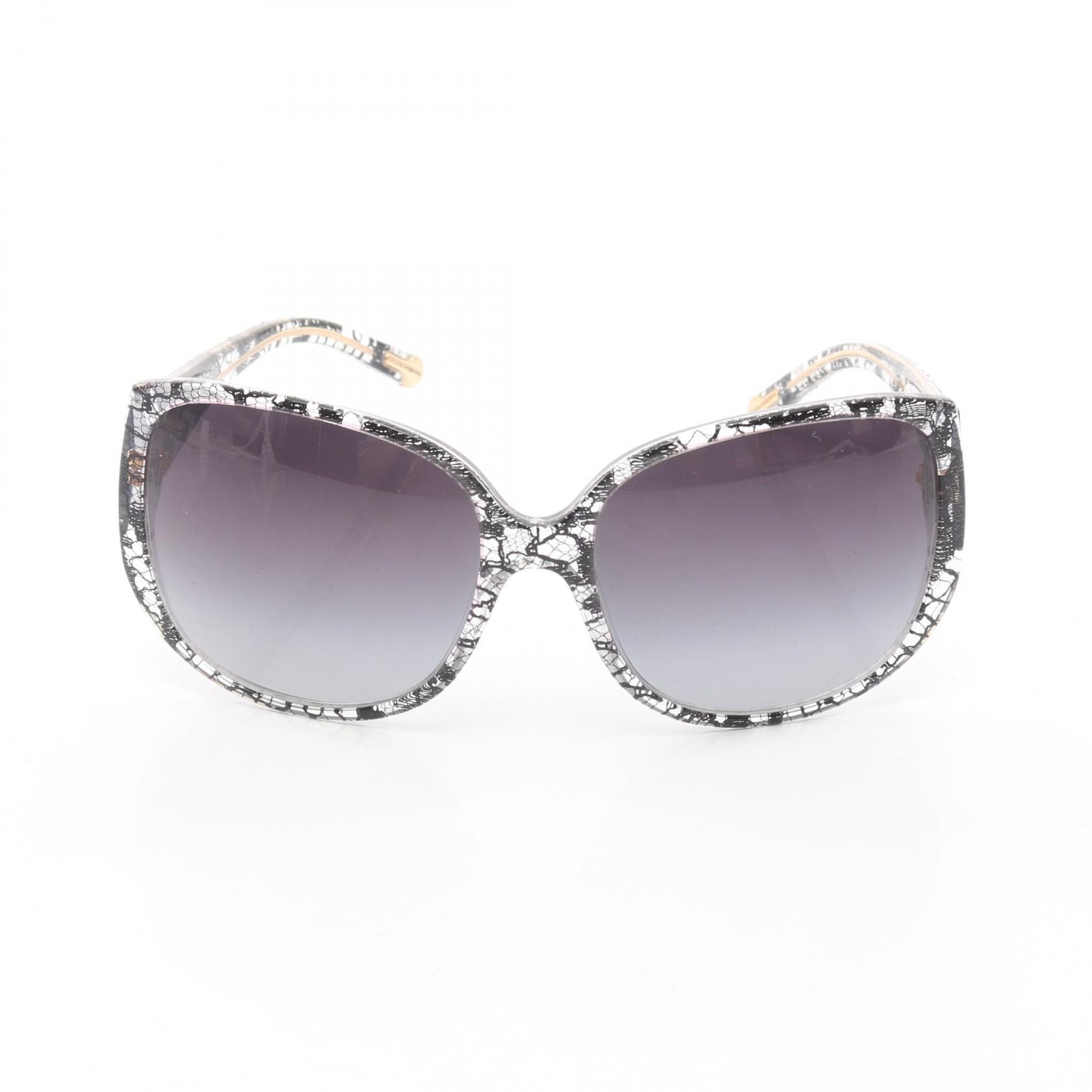 ドルチェアンドガッバーナ DOLCE & GABBANA サングラス 衣料品 プラスチック レディース クリア系 / ブラック系 DG4116 【中古】 14,910円