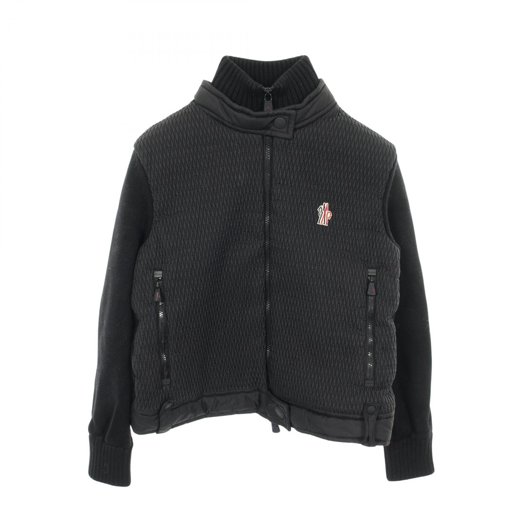 ≪5％OFFクーポン対象＆まとめ買い10%OFF≫モンクレールグルノーブル MONCLER GRENOBLE 衣料品 アウター ナイロン ウール レディース ブラック系 【中古】