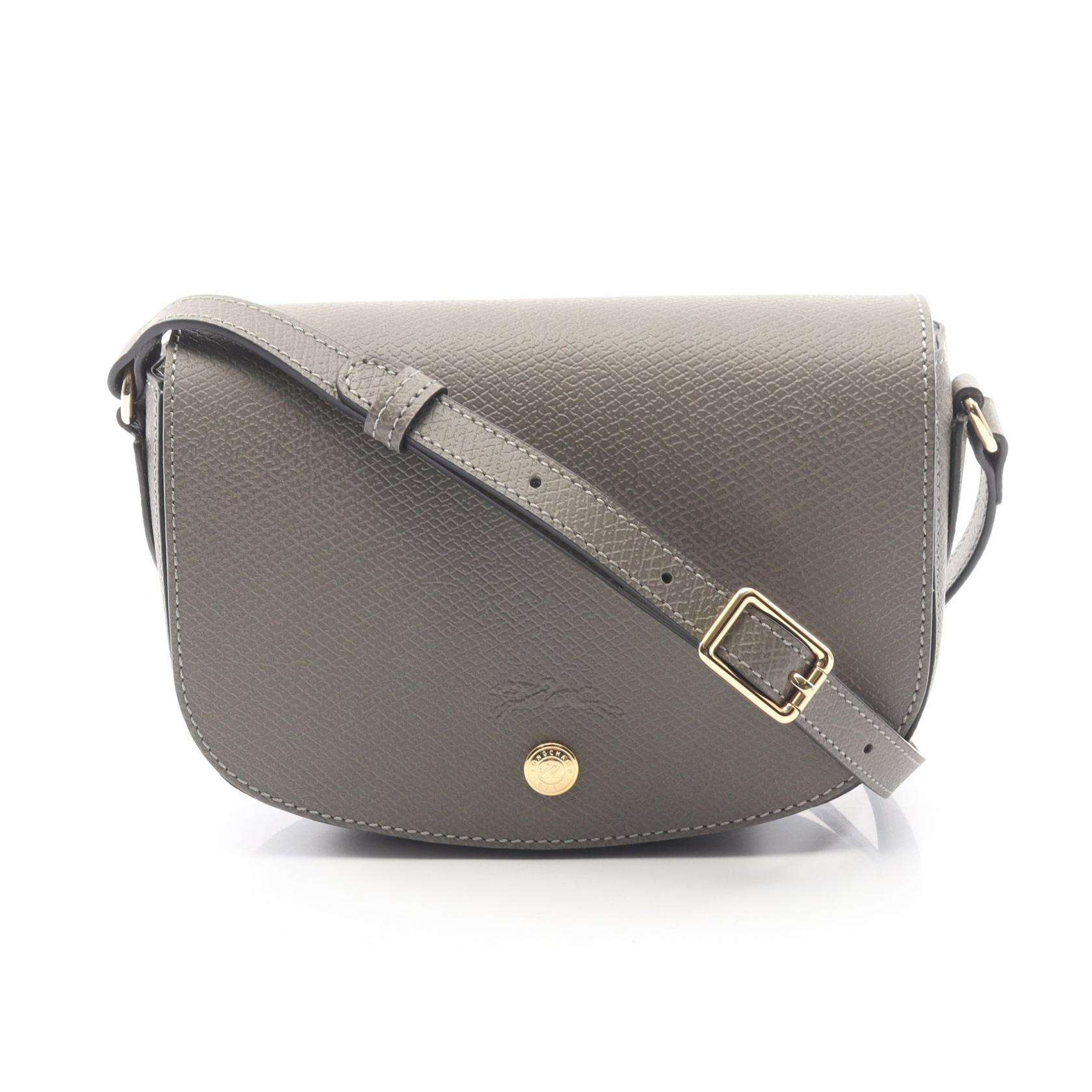 ≪5%OFFクーポン&まとめ買い10% ~7/26 9:59〆≫ロンシャン Longchamp EPURE エピュレ S クロスボディバッグ ショルダーバッグ バッグ レザー レディース グレー系 10253HYZP55 【新品】|BRANDOFF TOKYO