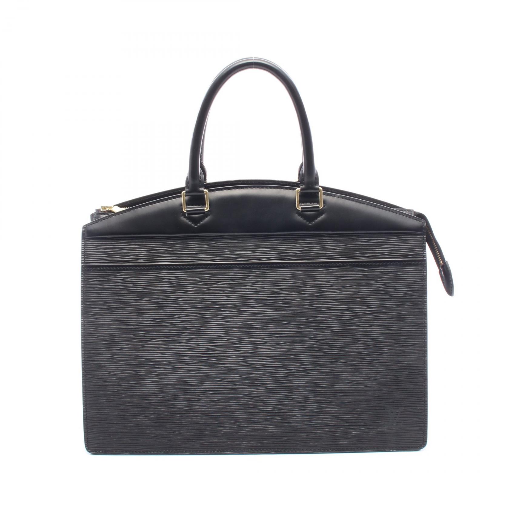 ≪5％OFFクーポン対象＆まとめ買い10%OFF≫ルイ・ヴィトン LOUIS VUITTON リヴィエラ ハンドバッグ バッグ レザー エピ レディース ブラック系 M48182 【中古】