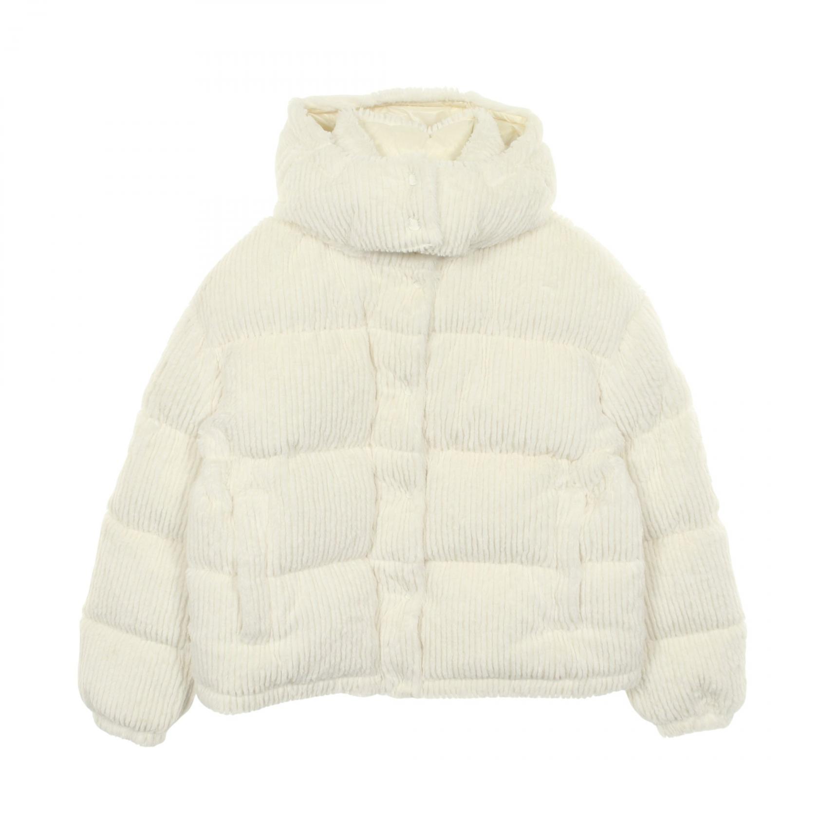 ≪5％OFFクーポン対象＆まとめ買い10%OFF≫モンクレール MONCLER DAOS ダウンジャケット 衣料品 アウター ポリエステル レディース ホワイト系 【中古】