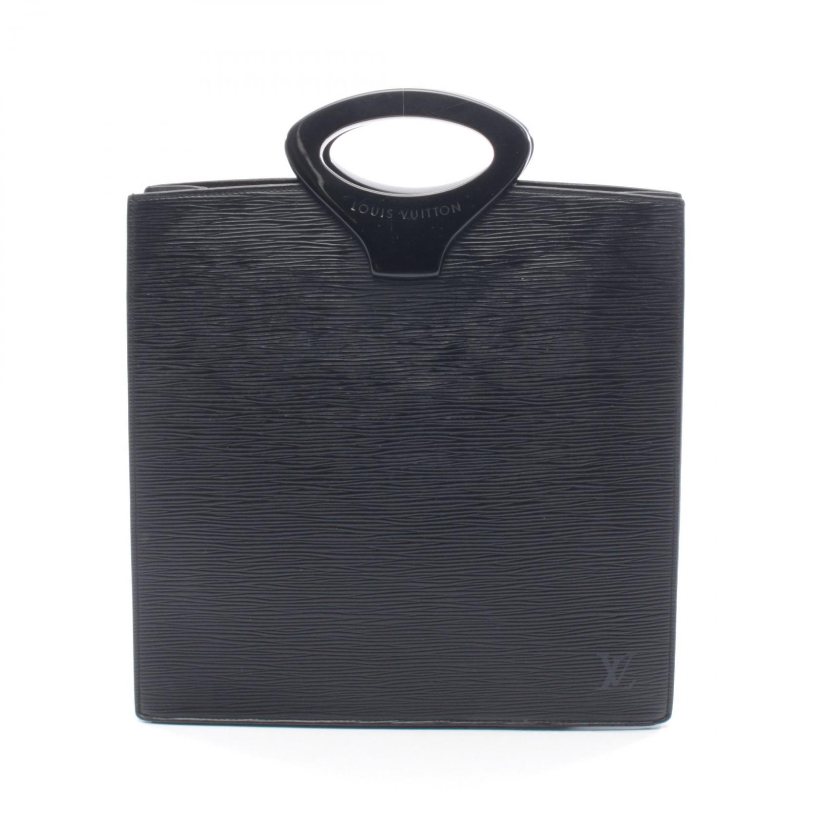 ≪5％OFFクーポン対象＆まとめ買い10%OFF≫ルイ・ヴィトン LOUIS VUITTON オンブル ハンドバッグ バッグ レザー エピ レディース ブラック系 M52102 【中古】
