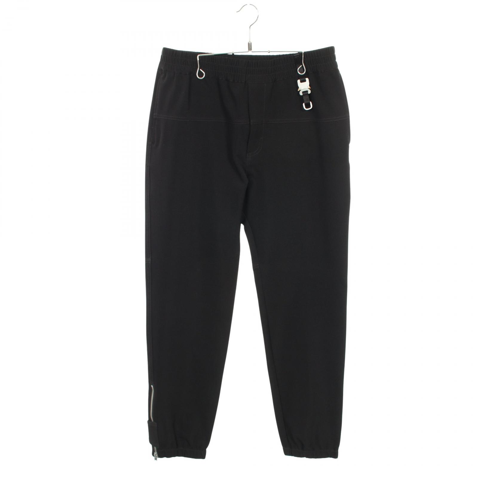 ≪5％OFFクーポン対象＆まとめ買い10%OFF≫アリクス 1017 ALYX 9SM Technical Stretch Jogger パンツ 衣料品 ボトムス ポリエステル メンズ ブラック系 【中古】