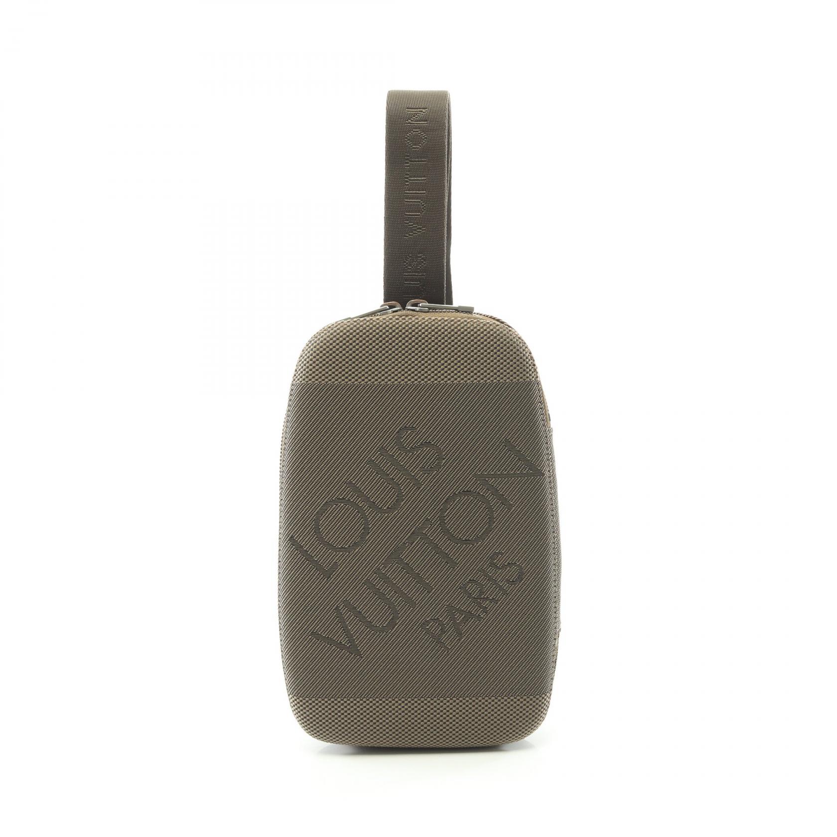 ≪5％OFFクーポン対象＆まとめ買い10%OFF≫ルイ・ヴィトン LOUIS VUITTON マージュ ウエストバッグ ボディバッグ バッグ レザー ナイロンキャンバス ダミエ・ジェアン メンズ ベージュ系 M93500 【中古】