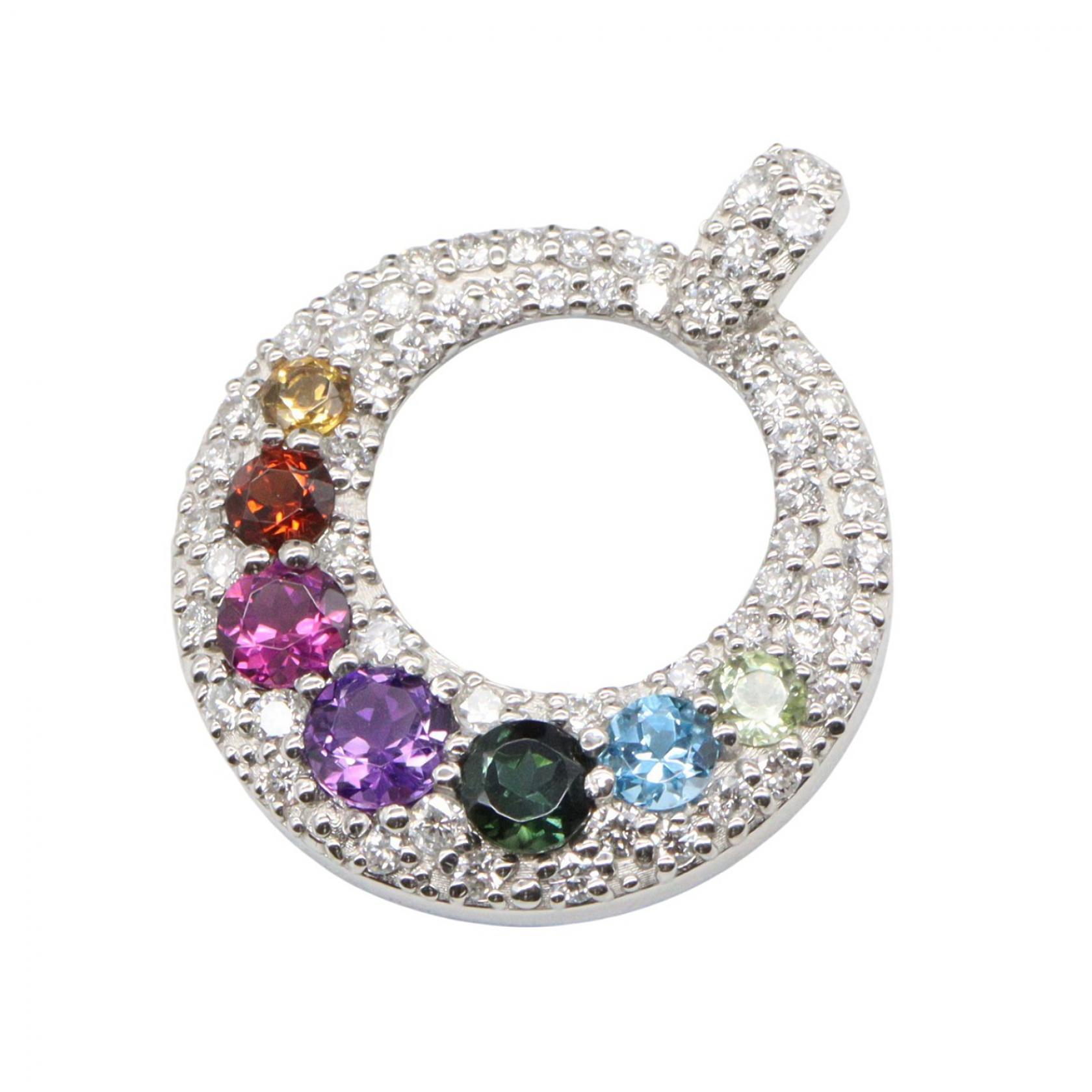 ≪5％OFFクーポン対象＆まとめ買い10%OFF≫ジュエリー JEWELRY ダイヤ トップ ペンダントトップ ジュエリー Pt900プラチナ ダイヤモンド レディース シルバー系 / クリア系 ﾀﾞｲﾔ 5.0g 【中古】