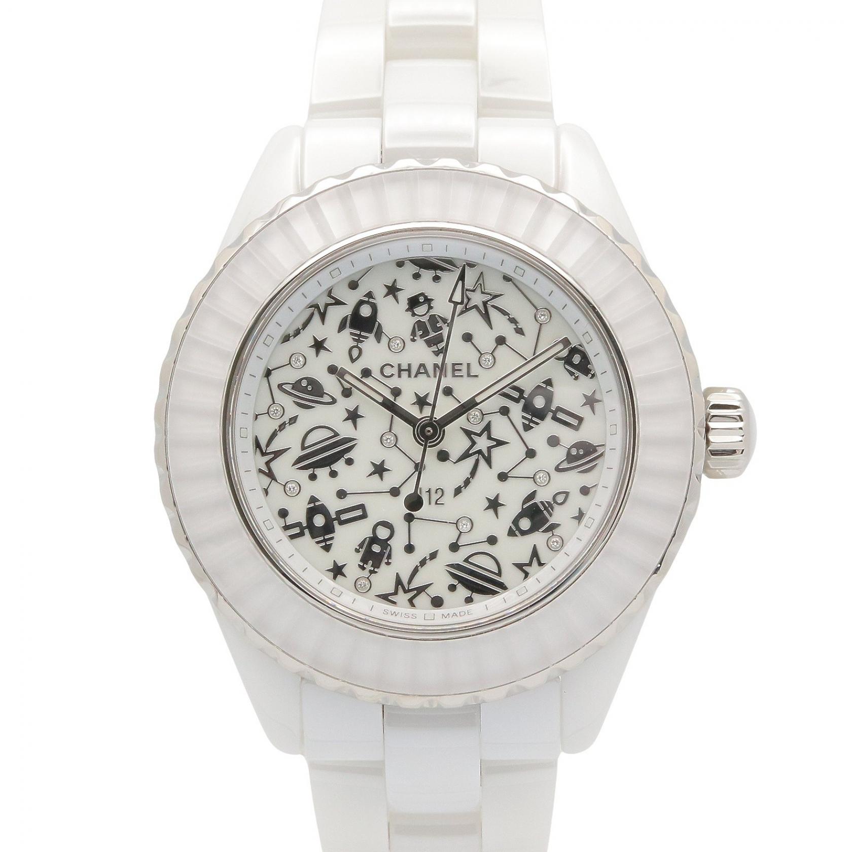 シャネル CHANEL J12 コズミック 腕時計 時計 セラミック レディース ホワイト系 H7990 【中古】｜BRANDOFF TOKYO