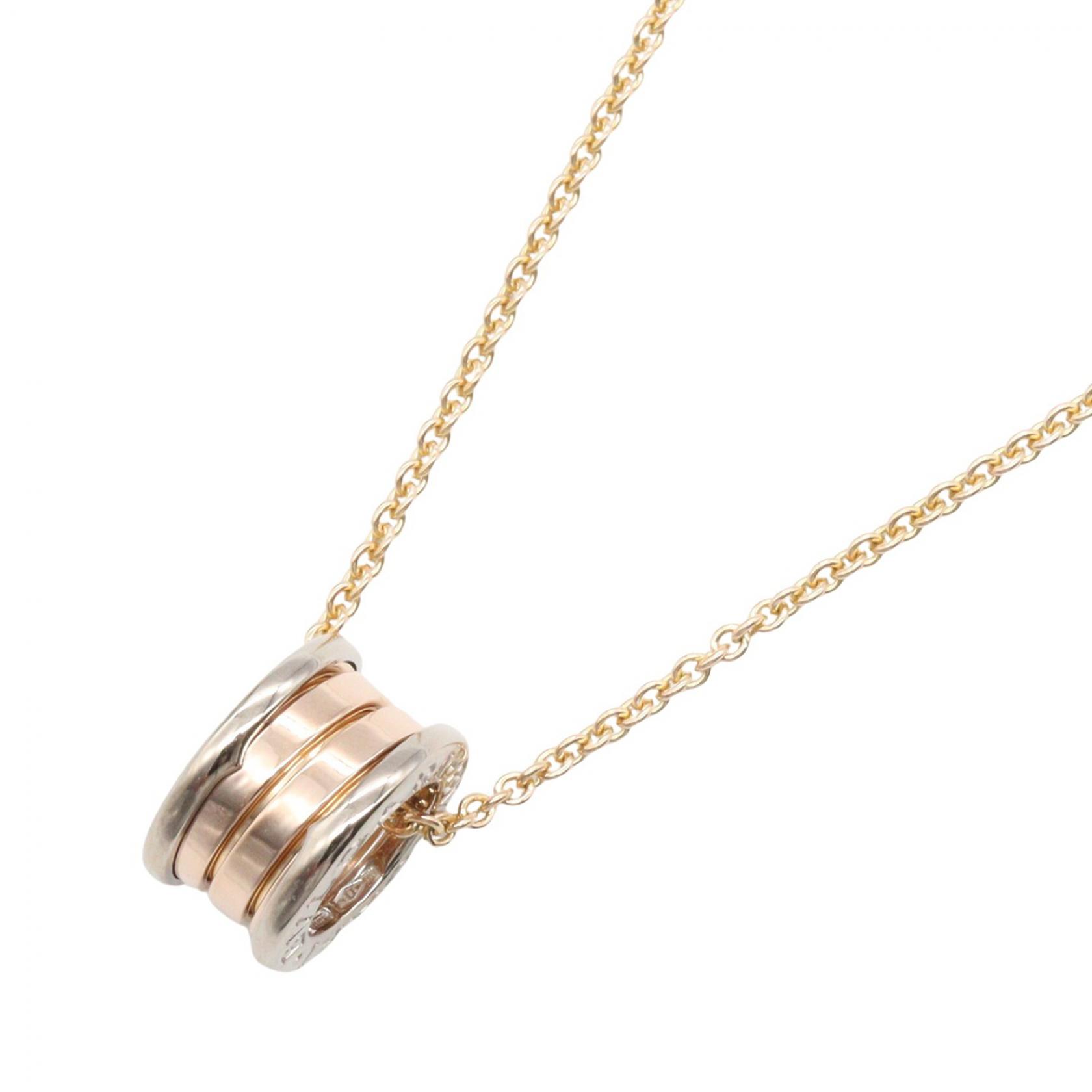 ブルガリ BVLGARI B-zero1 ビーゼロワン パーフェクトミスティク ネックレス ネックレス ジュエリー K18（イエローゴールド） K18WG（ホワイトゴールド） K18PG（ピンクゴールド） メンズ レディース ゴールド系 / シルバー系 【中古】