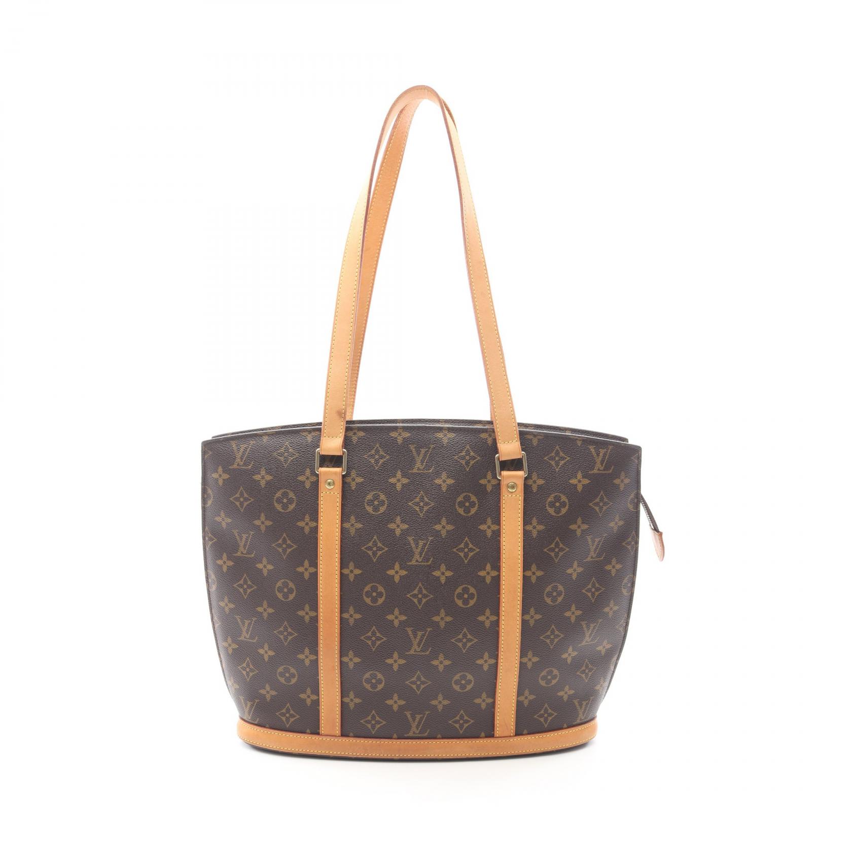 ≪5％OFFクーポン対象＆まとめ買い10%OFF≫ルイ・ヴィトン LOUIS VUITTON バビロン ショルダーバッグ バッグ PVCコーティングキャンバス レザー モノグラム レディース ブラウン系 M51102 【中古】