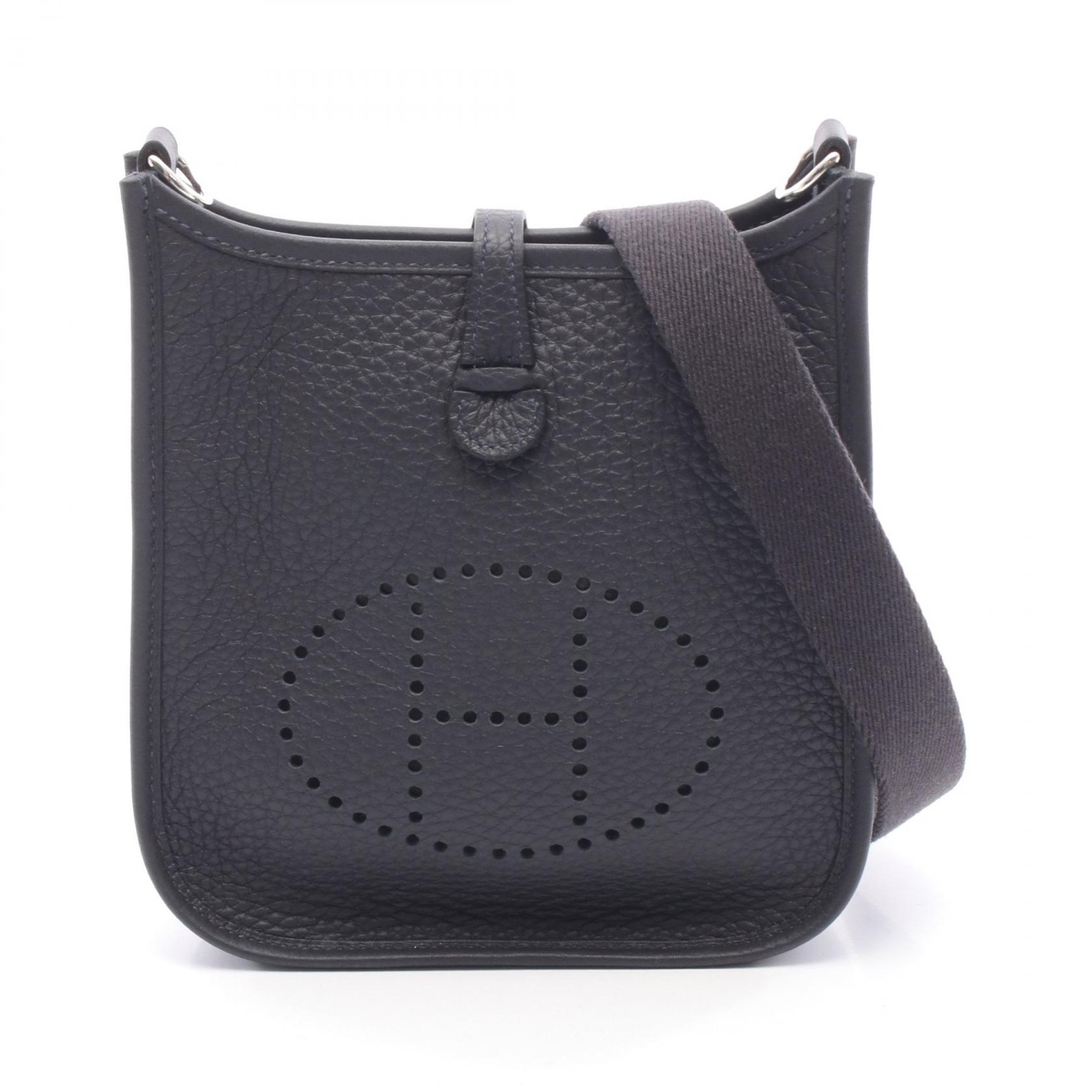 エルメス HERMES エヴリンTPM ショルダーバッグ バッグ レザー トリヨンクレマンス トリヨンクレマンス レディース ネイビー系 【中古】|BRANDOFF TOKYO